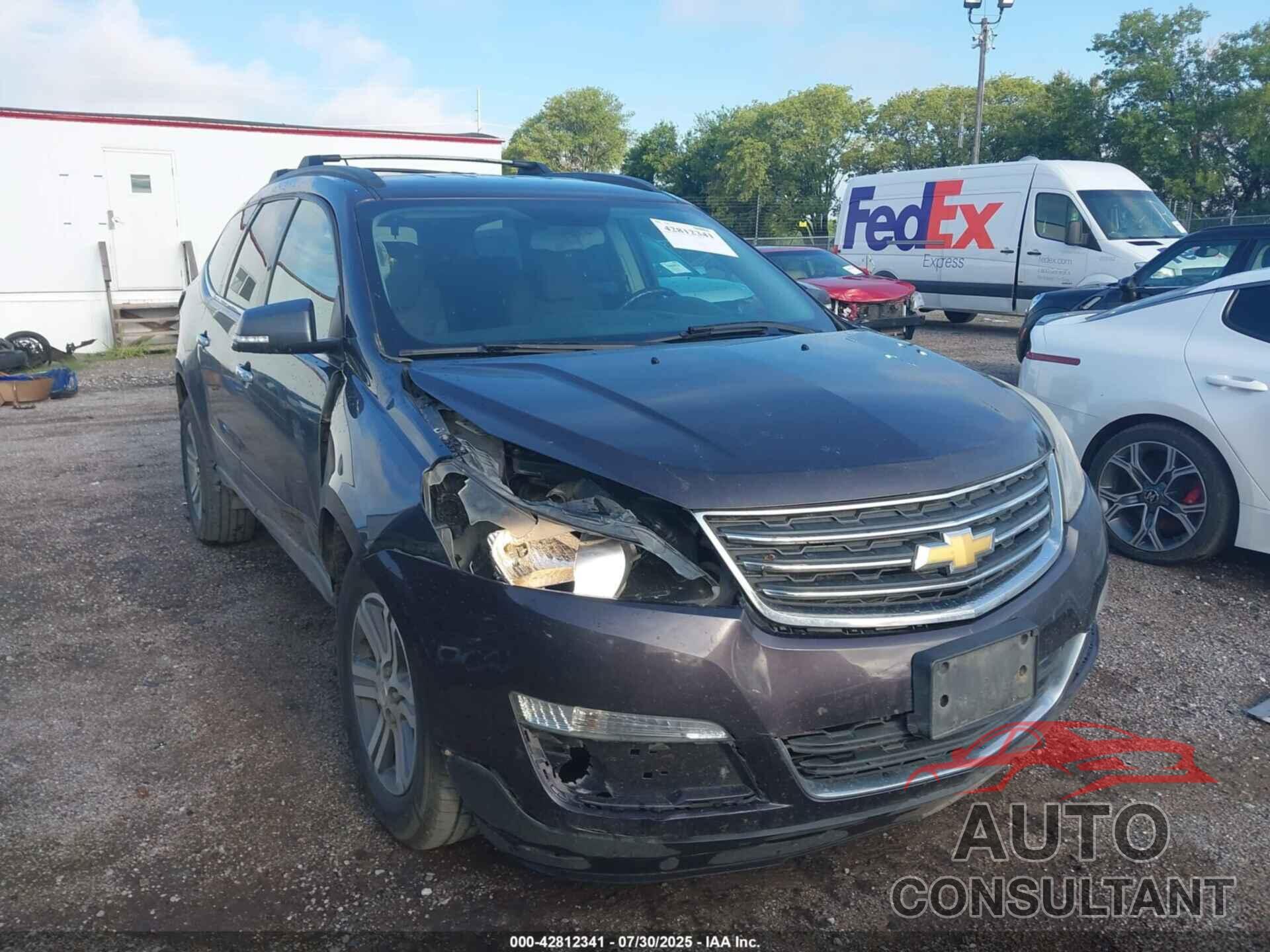 CHEVROLET TRAVERSE 2015 - 1GNKRGKD3FJ219410