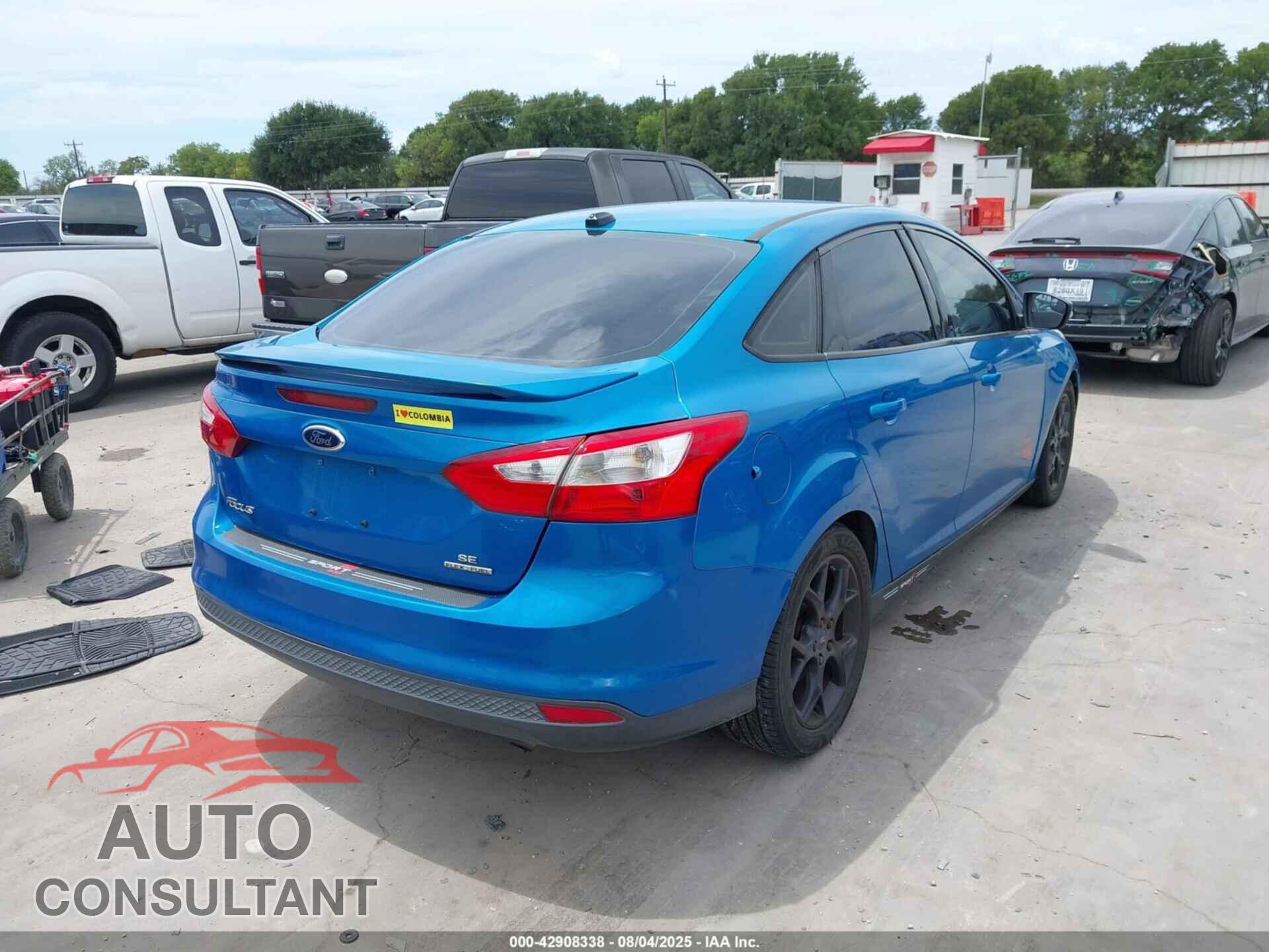 FORD FOCUS 2014 - 1FADP3F23EL168413