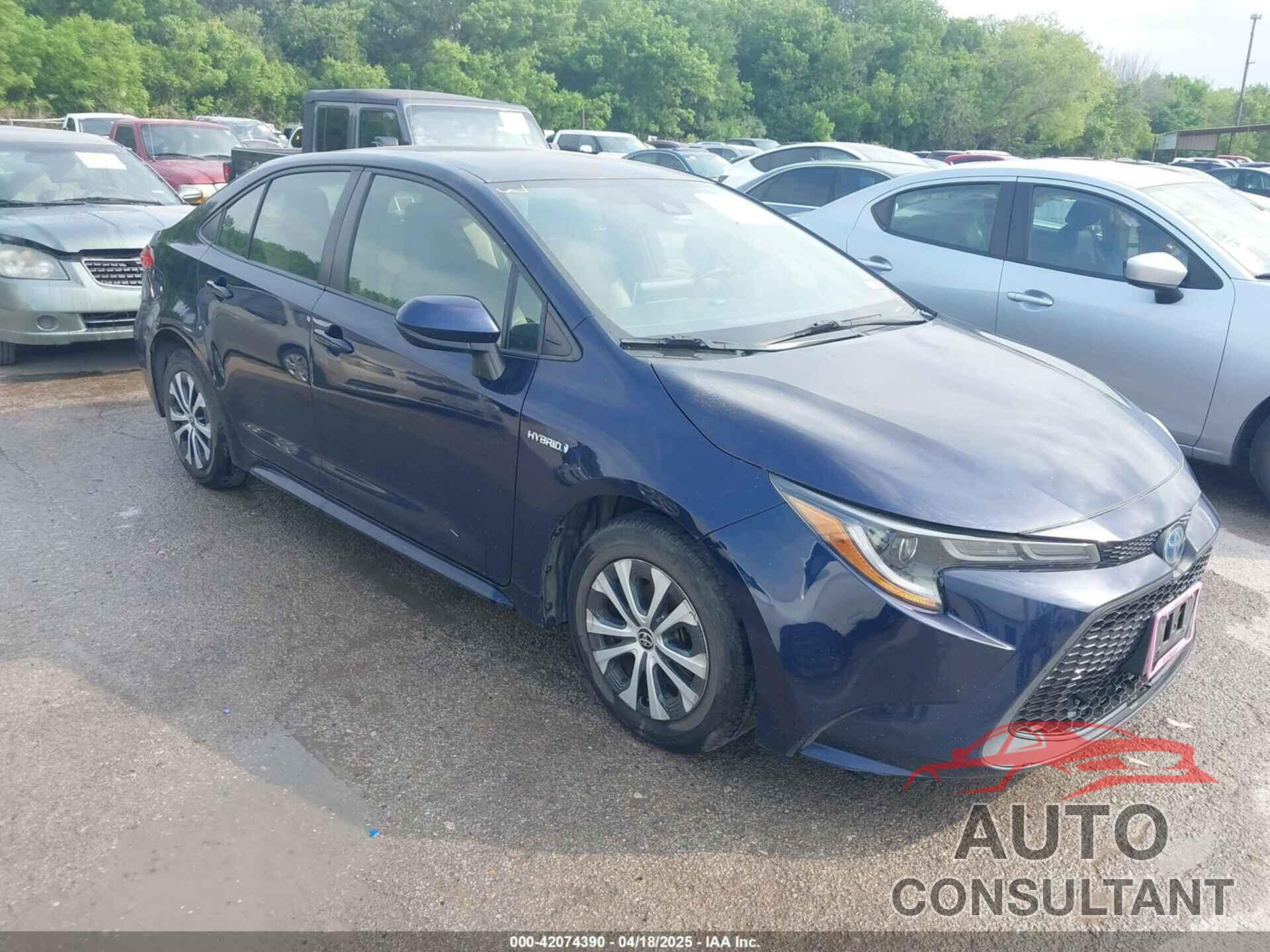 TOYOTA COROLLA 2020 - JTDEBRBE4LJ010266