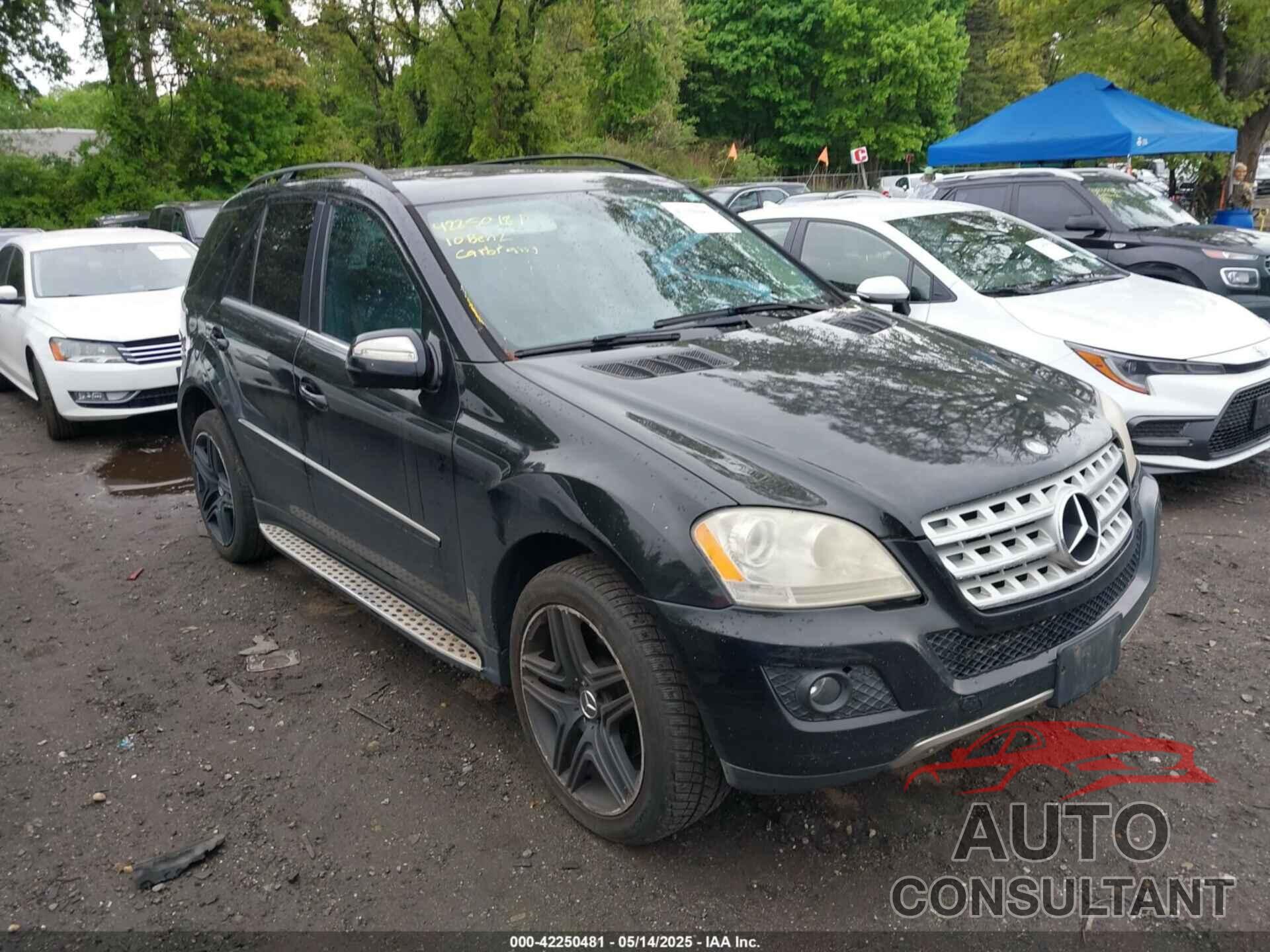 MERCEDES-BENZ ML 350 2010 - 4JGBB8GB8AA534492