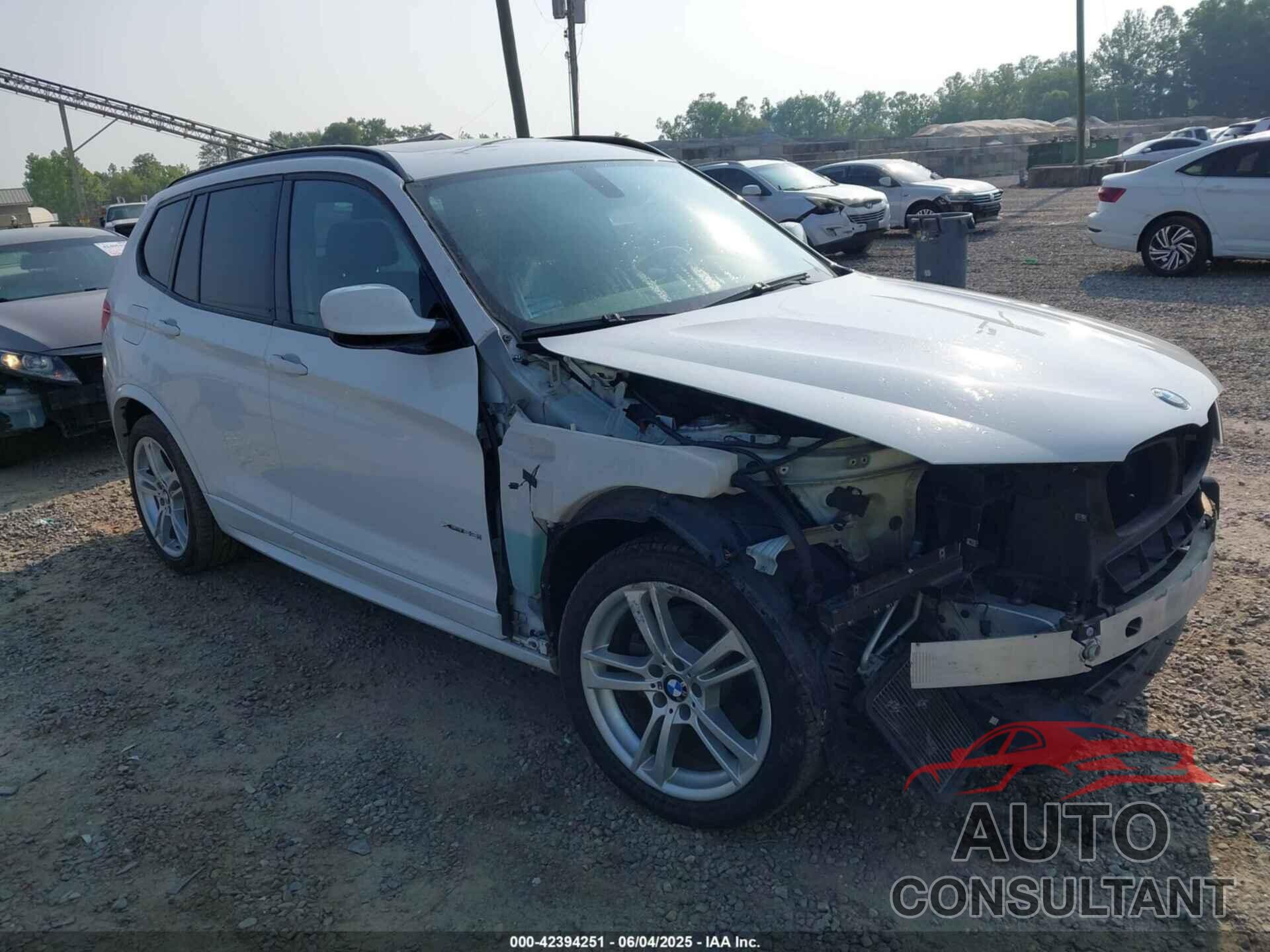 BMW X3 2013 - 5UXWX7C55DL976753