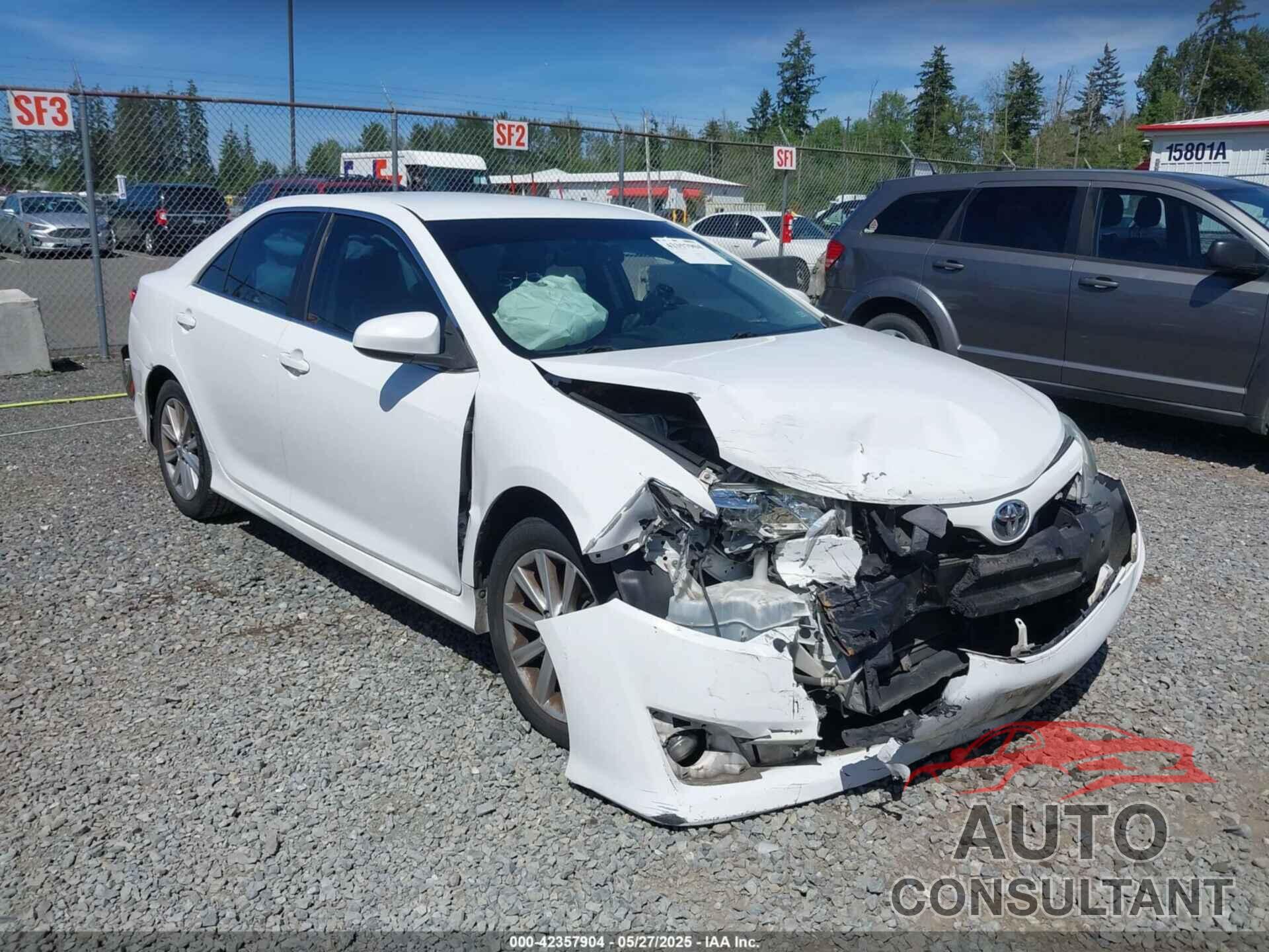 TOYOTA CAMRY 2014 - 4T1BF1FK8EU865946