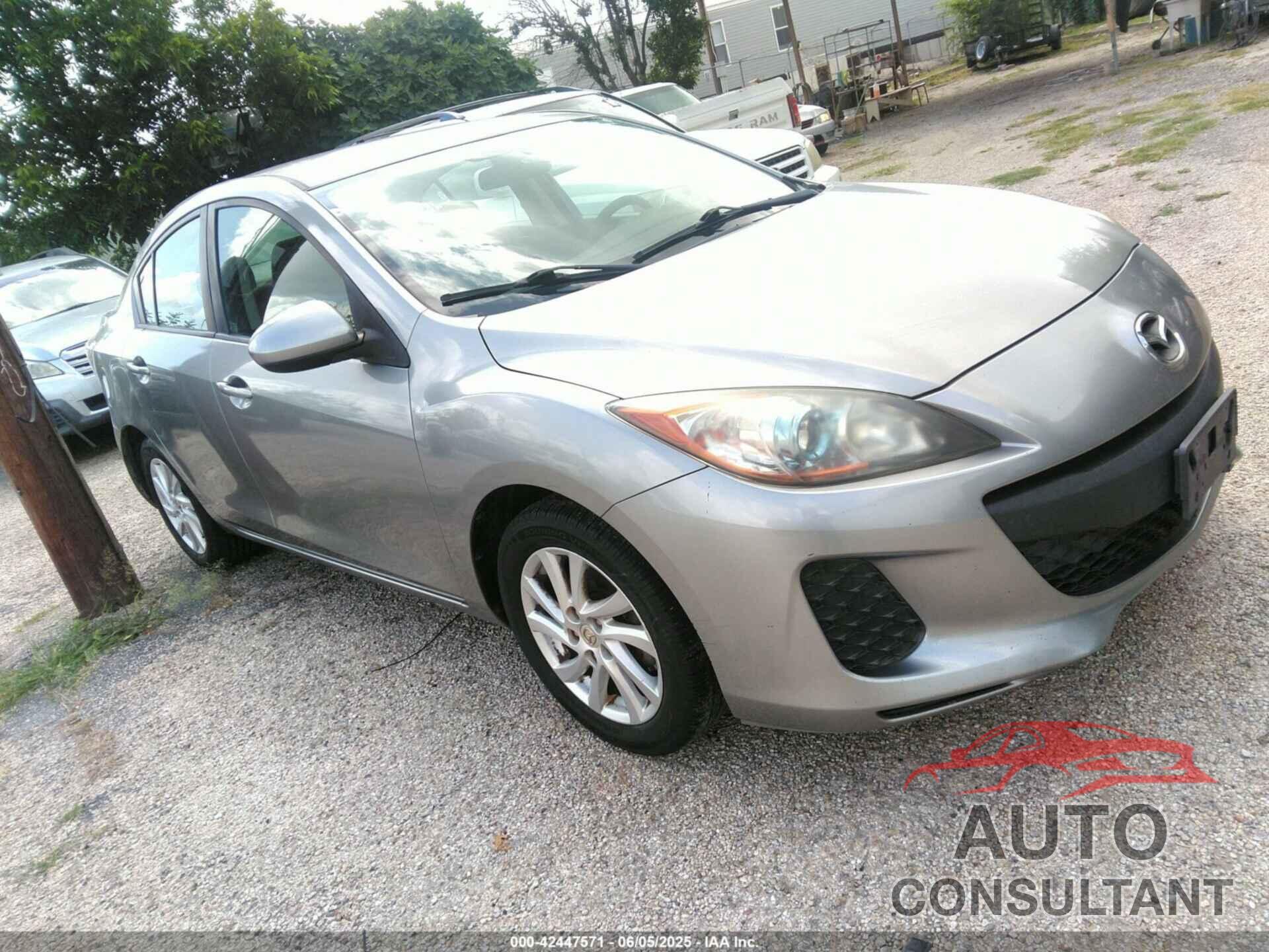 MAZDA 3 2012 - JM1BL1V83C1622692