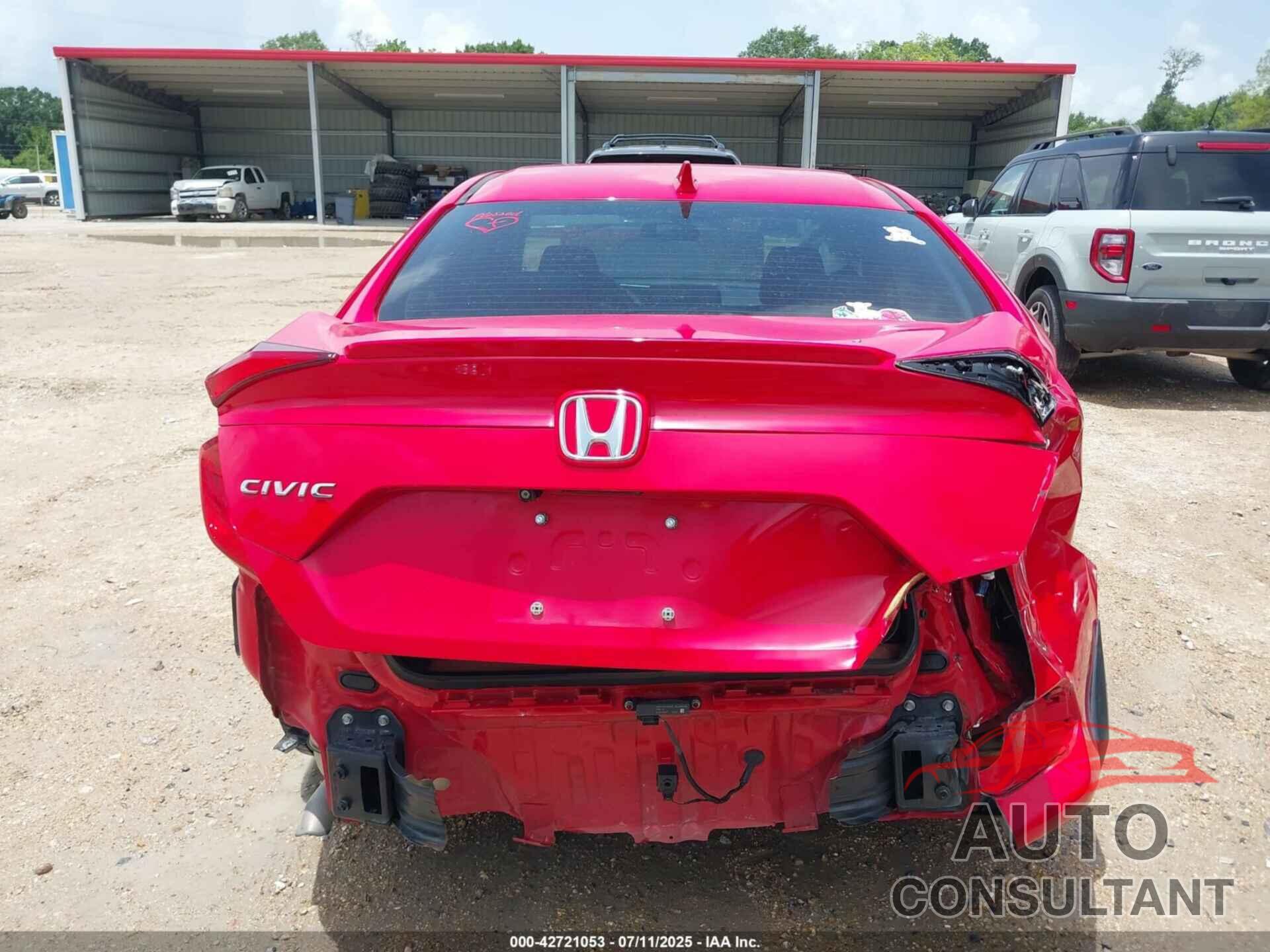 HONDA CIVIC 2020 - 2HGFC1F36LH681114