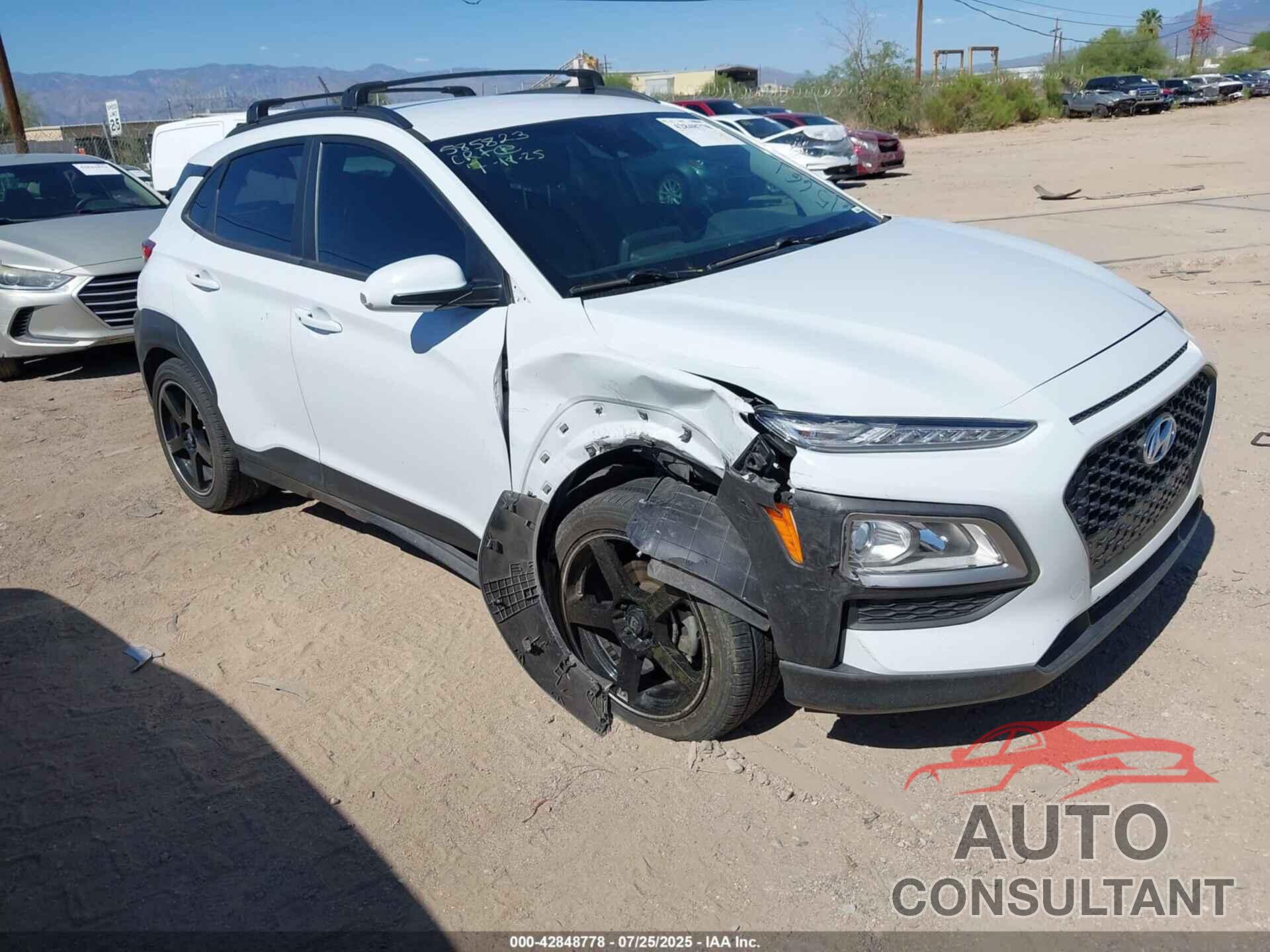 HYUNDAI KONA 2021 - KM8K22AA5MU615661