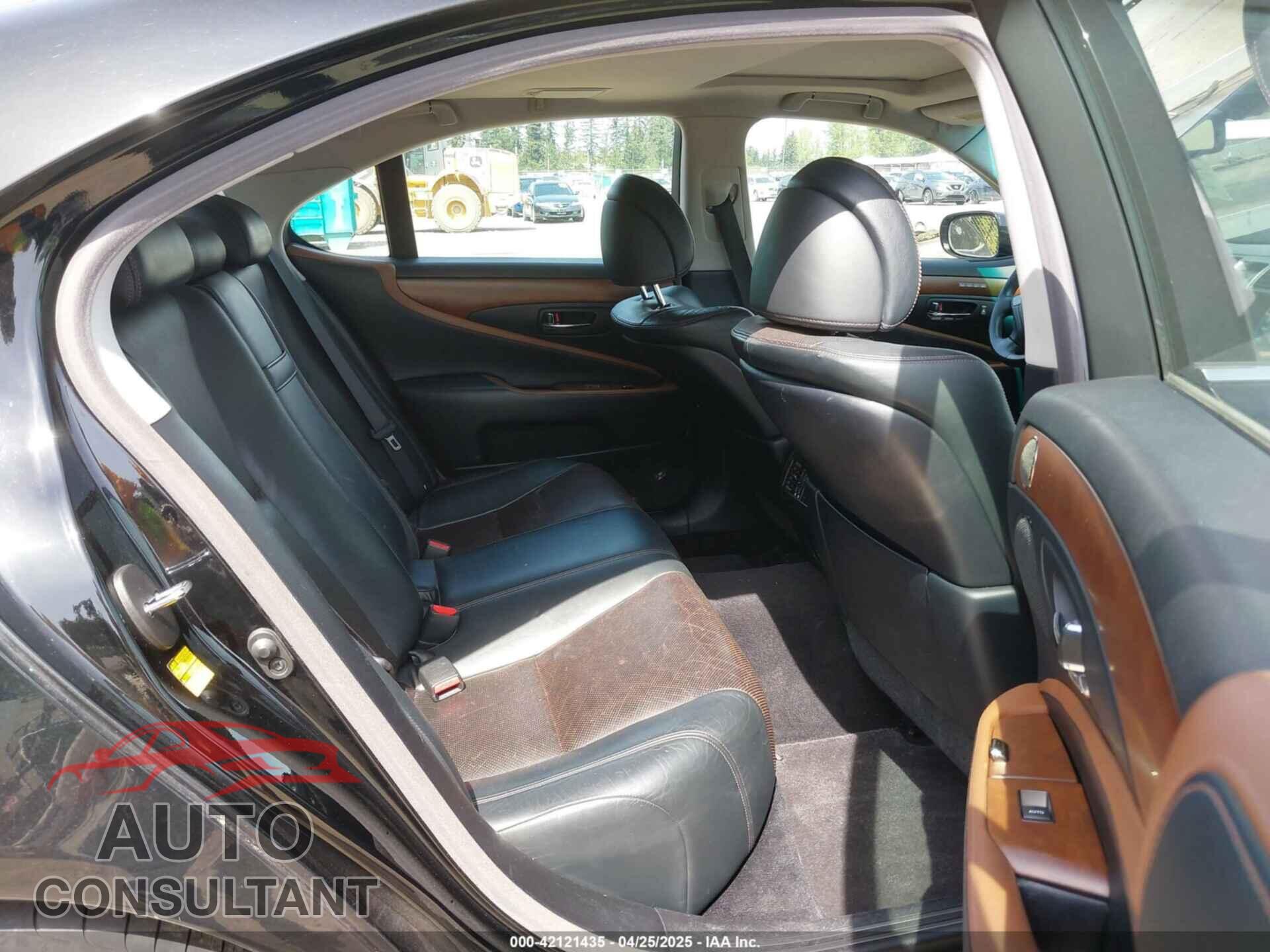 LEXUS LS 460 2012 - JTHBL5EF4C5108833