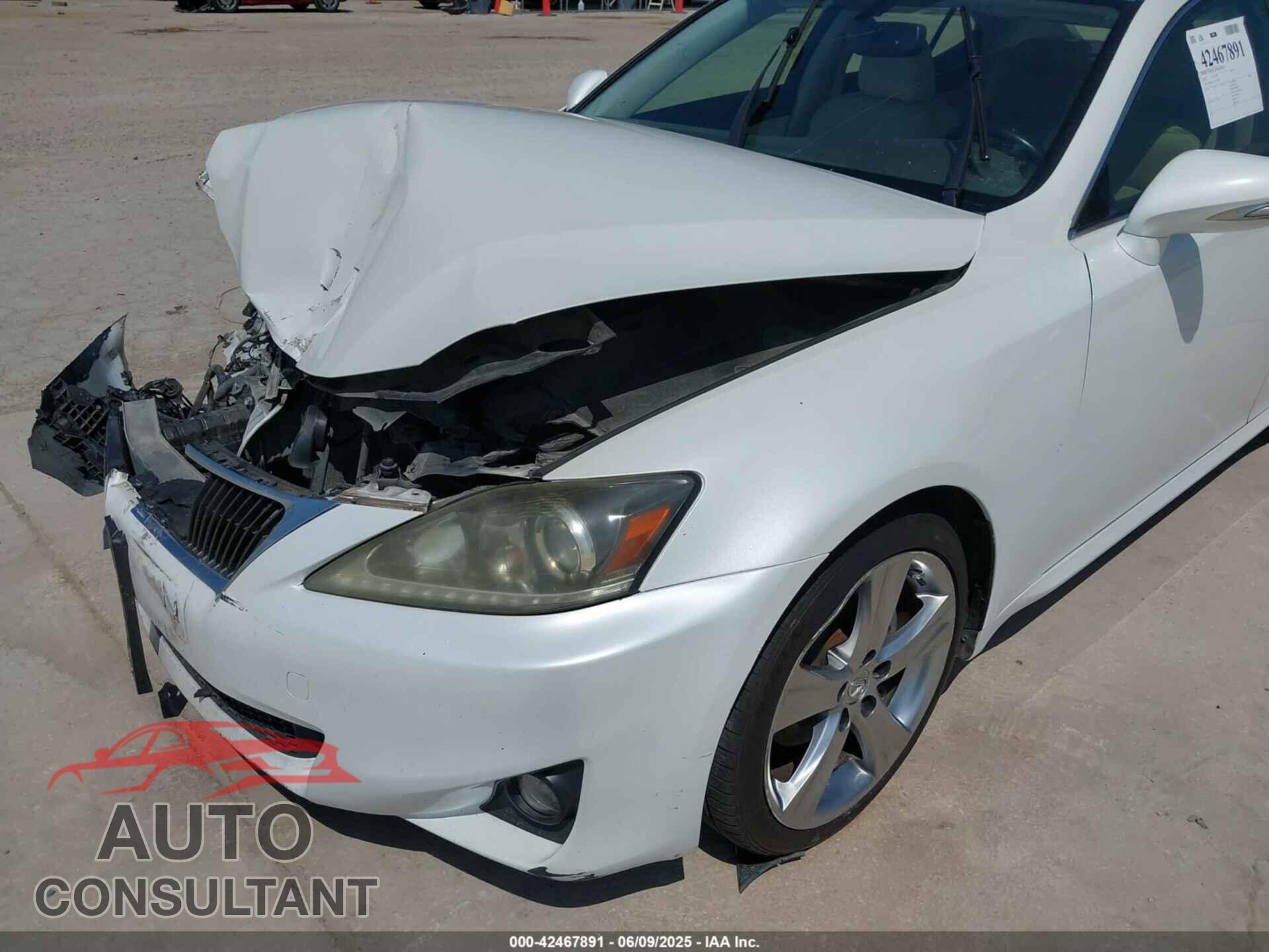 LEXUS IS 250 2012 - JTHBF5C2XC5175993