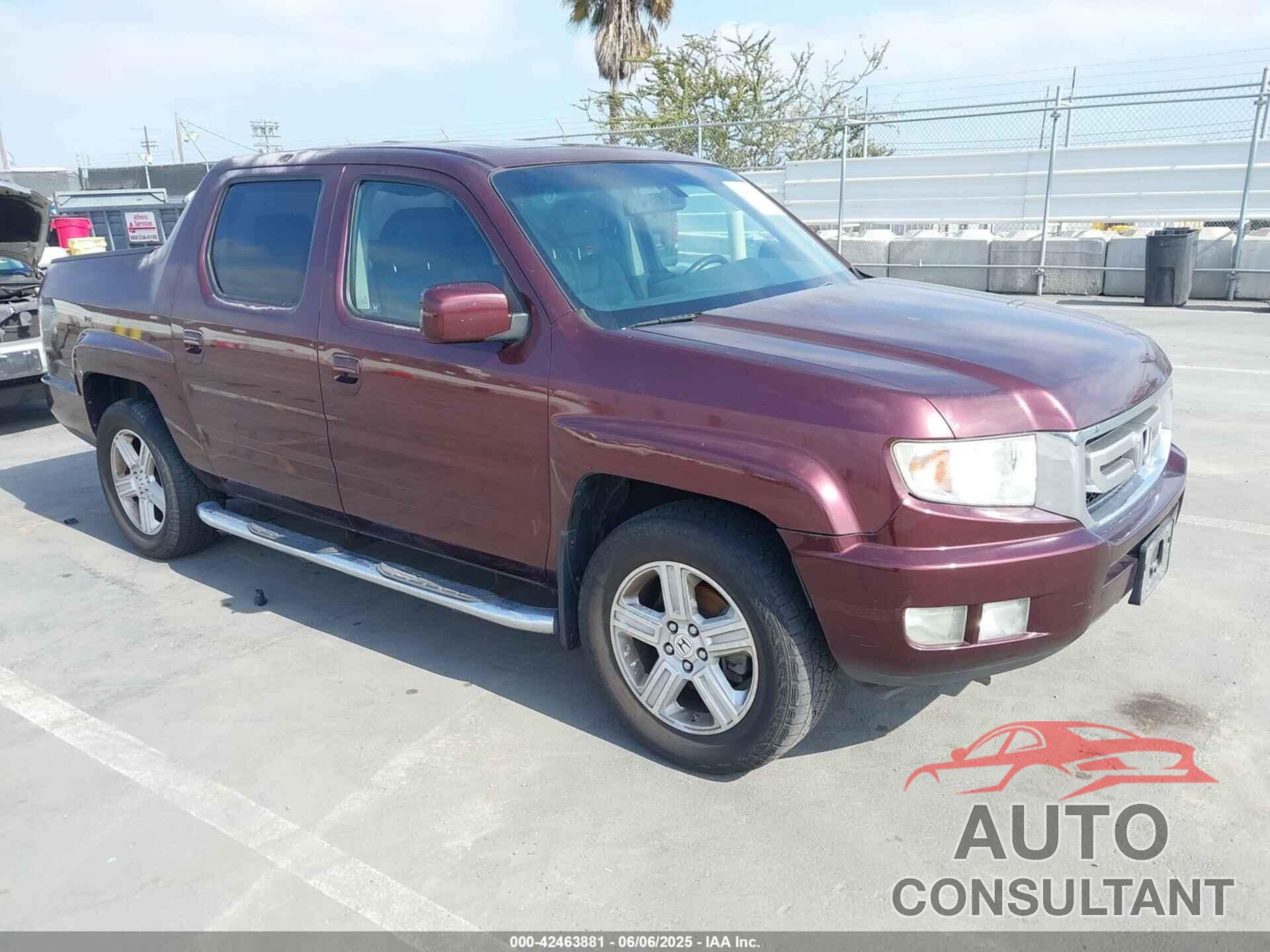 HONDA RIDGELINE 2009 - 5FPYK16599B109441