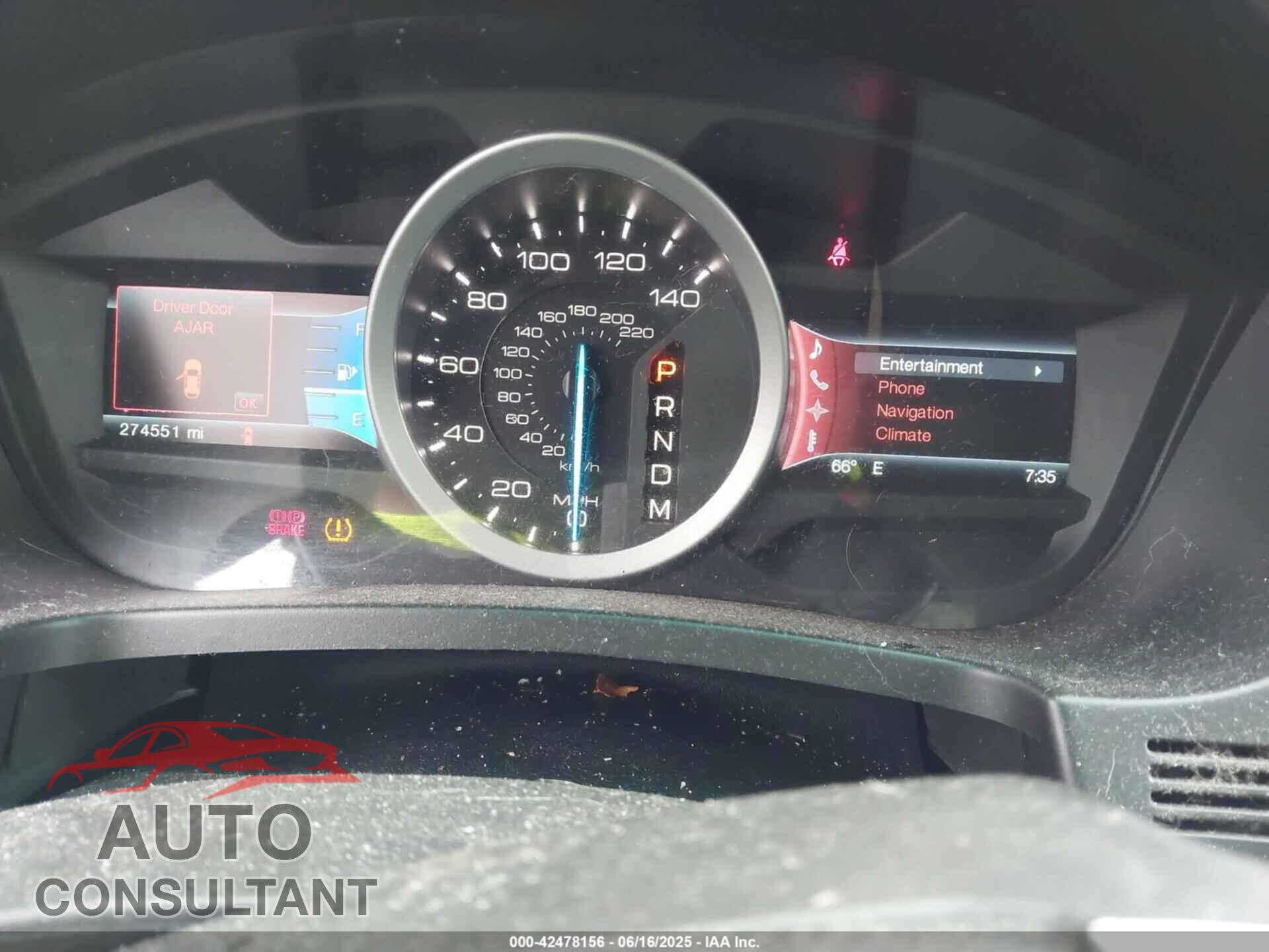 FORD EXPLORER 2012 - 1FMHK8F86CGA19961