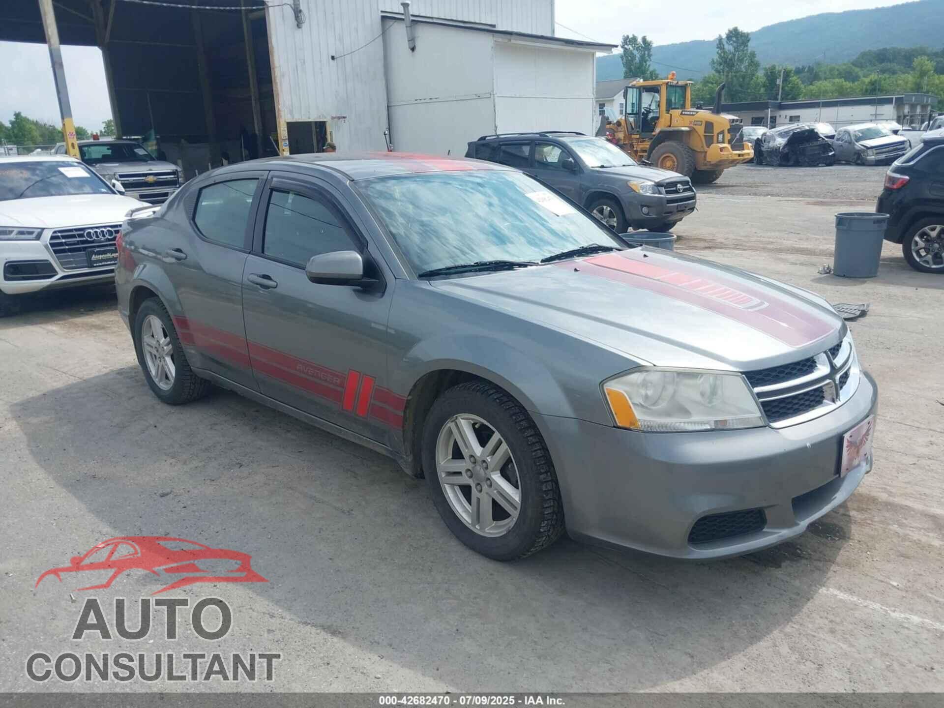 DODGE AVENGER 2011 - 1B3BD1FB4BN617226
