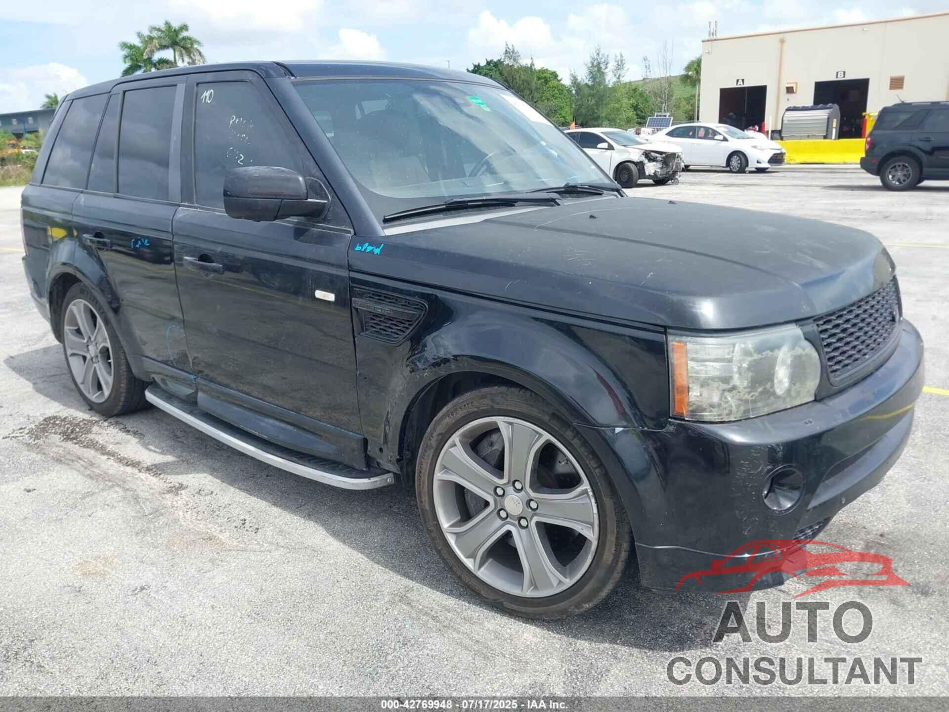 LAND ROVER RANGE ROVER SPORT 2012 - SALSP2E40CA747150