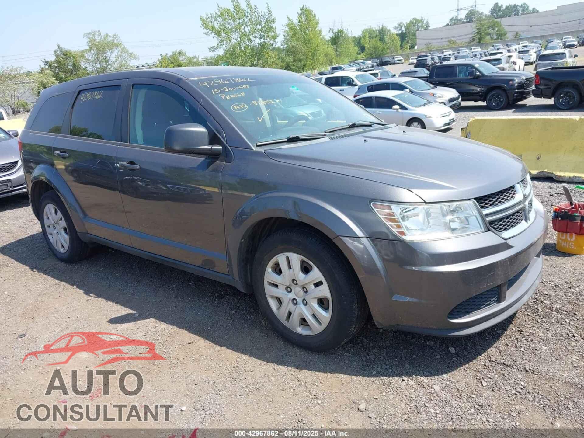 DODGE JOURNEY 2015 - 3C4PDCAB0FT691109