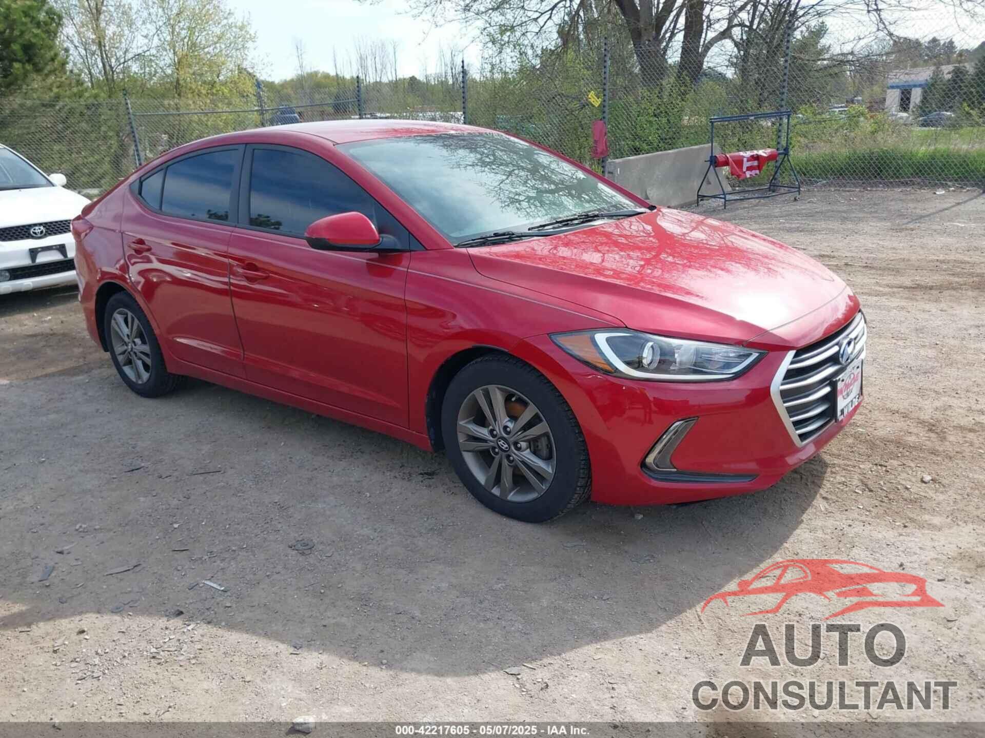 HYUNDAI ELANTRA 2017 - 5NPD84LF6HH039952
