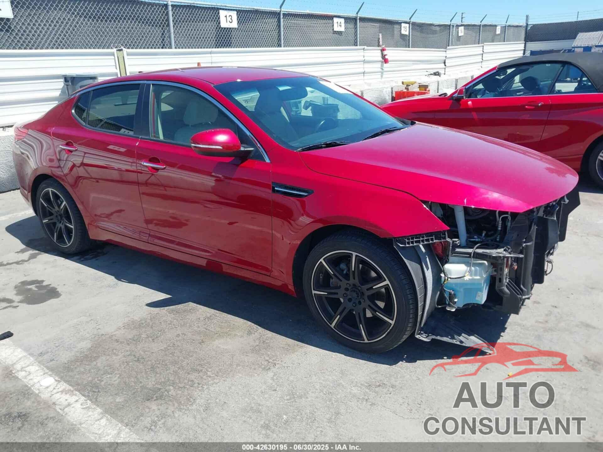 KIA OPTIMA 2012 - 5XXGN4A72CG003052