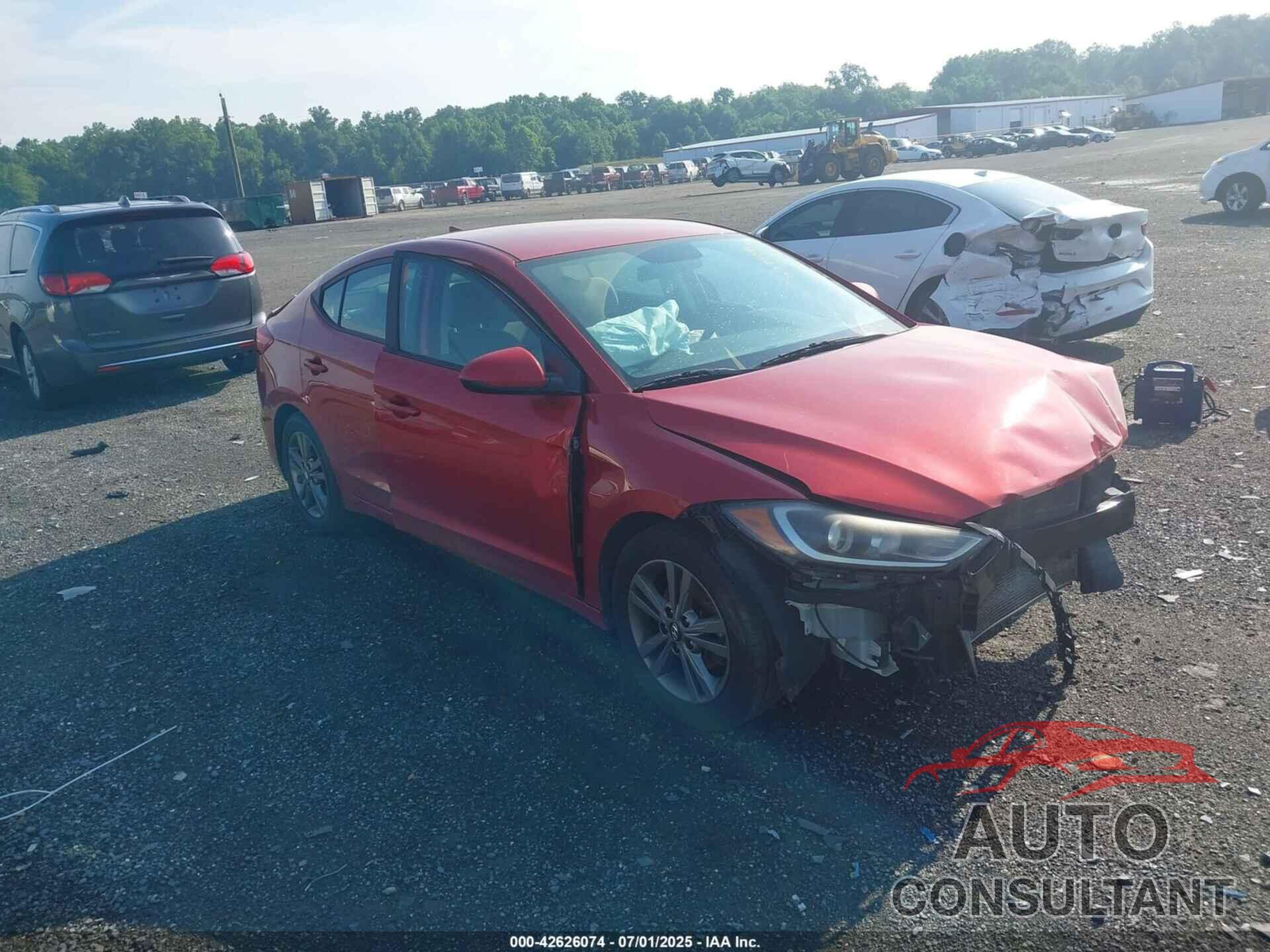 HYUNDAI ELANTRA 2017 - 5NPD84LF7HH033240