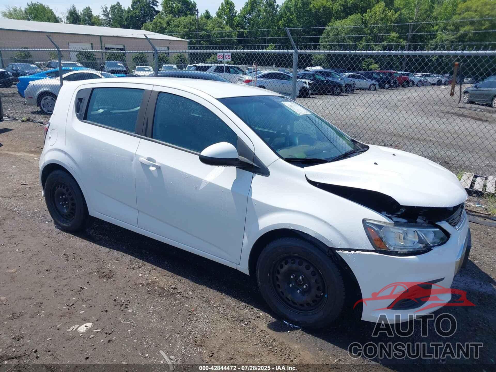 CHEVROLET SONIC 2017 - 1G1JG6SG3H4156236
