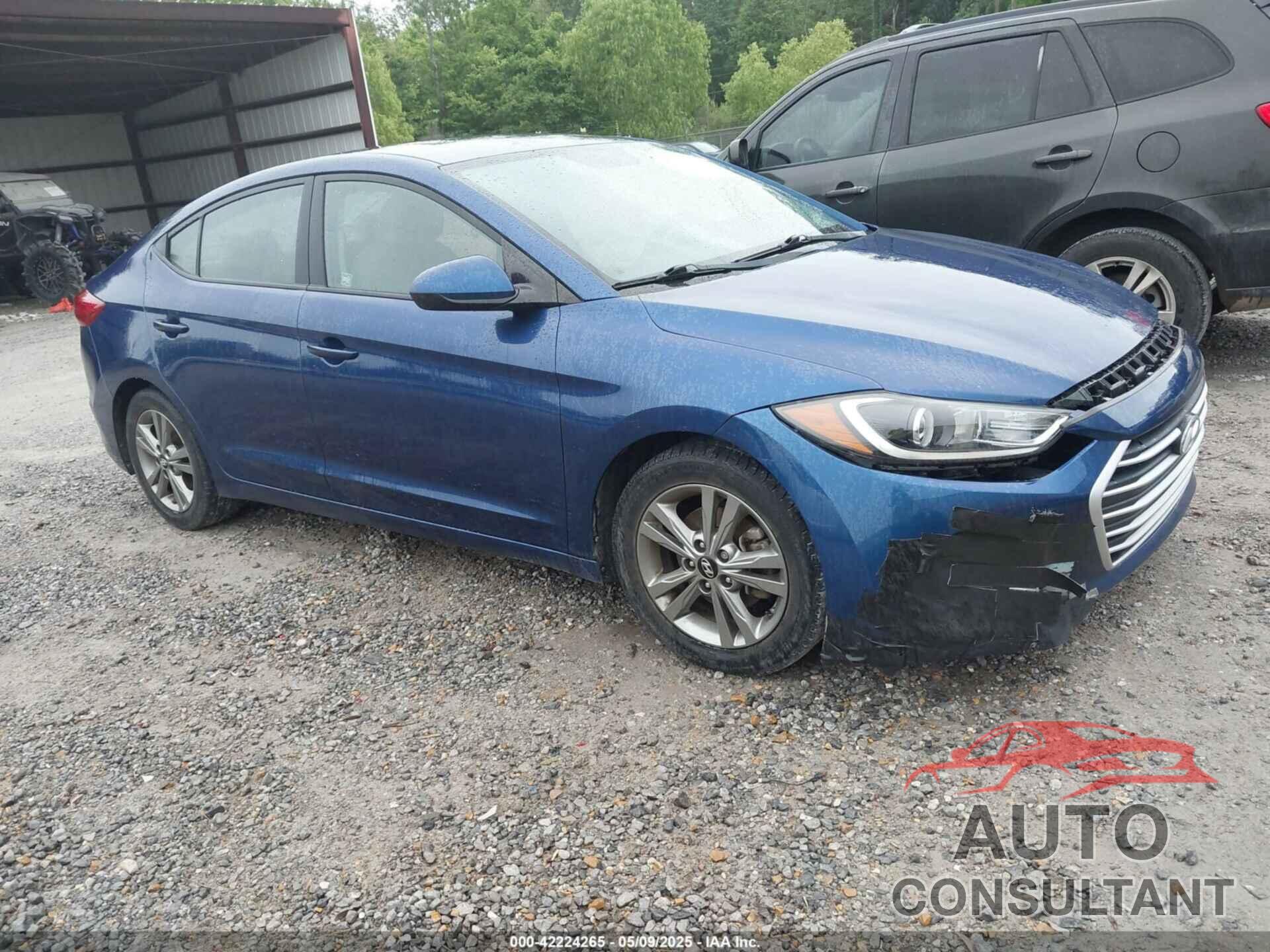 HYUNDAI ELANTRA 2018 - 5NPD84LF5JH388719