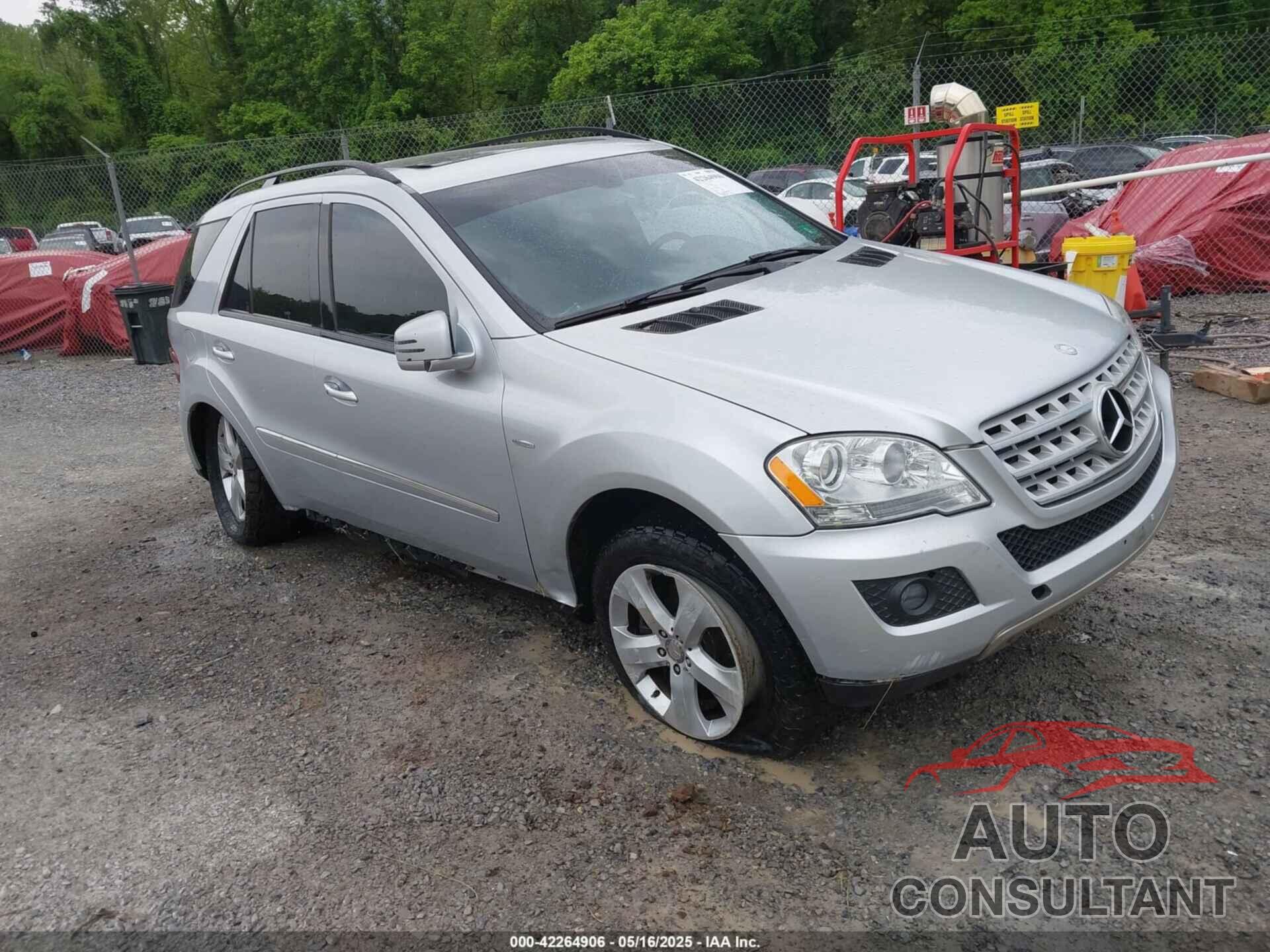 MERCEDES-BENZ ML 350 BLUETEC 2011 - 4JGBB2FB2BA716074