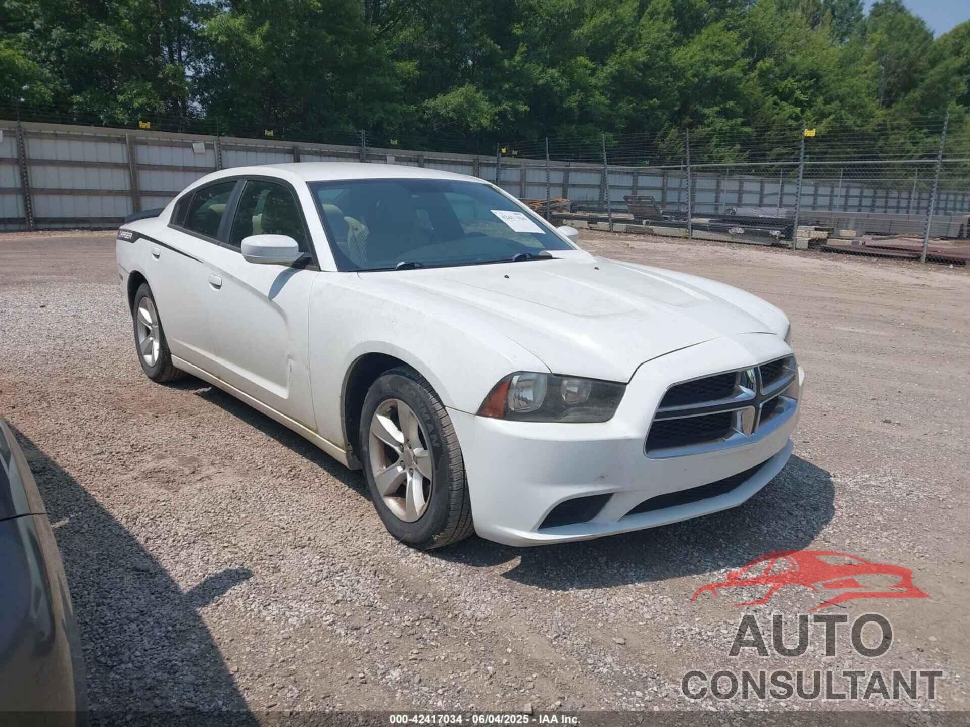 DODGE CHARGER 2012 - 2C3CDXBG1CH142219