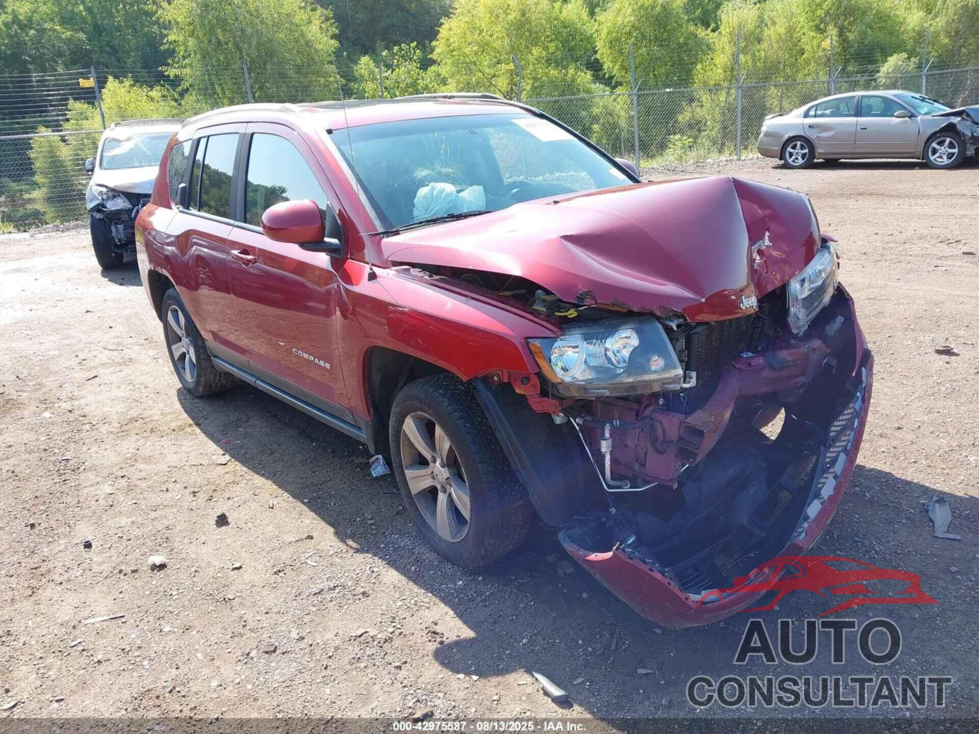 JEEP COMPASS 2016 - 1C4NJCEA1GD803117