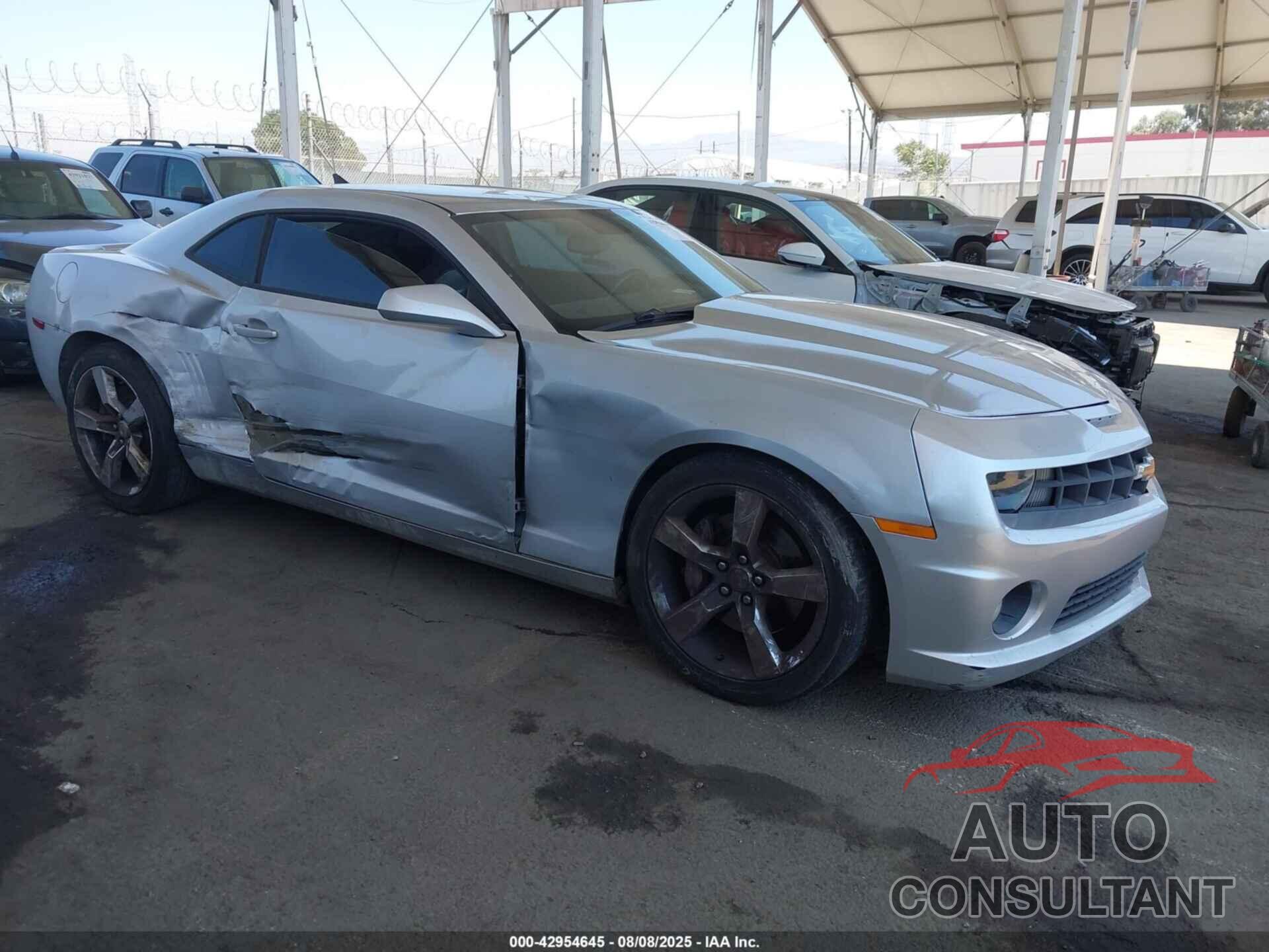 CHEVROLET CAMARO 2012 - 2G1FJ1EJ1C9121458
