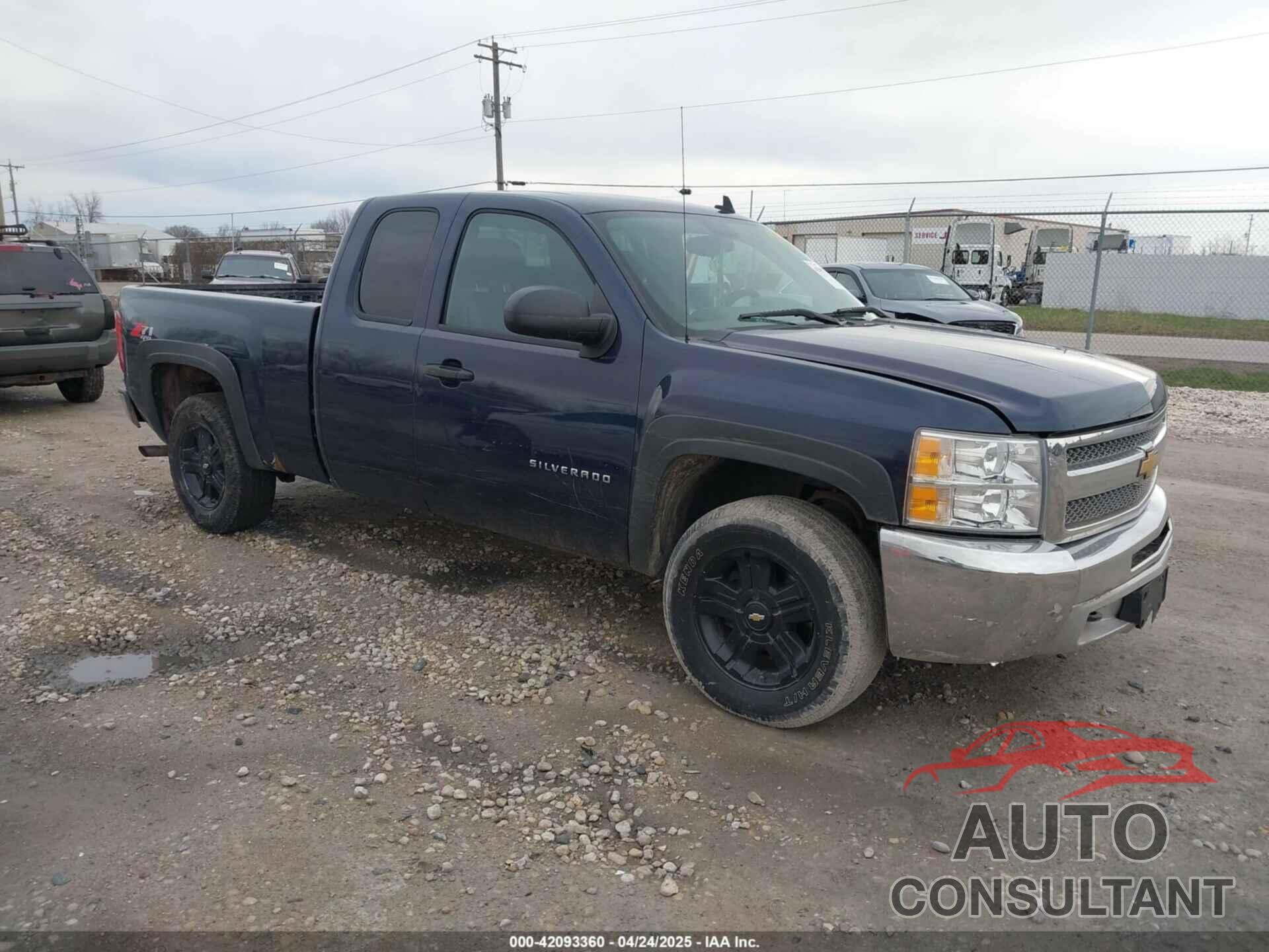 CHEVROLET SILVERADO 1500 2012 - 1GCRKSE71CZ303503