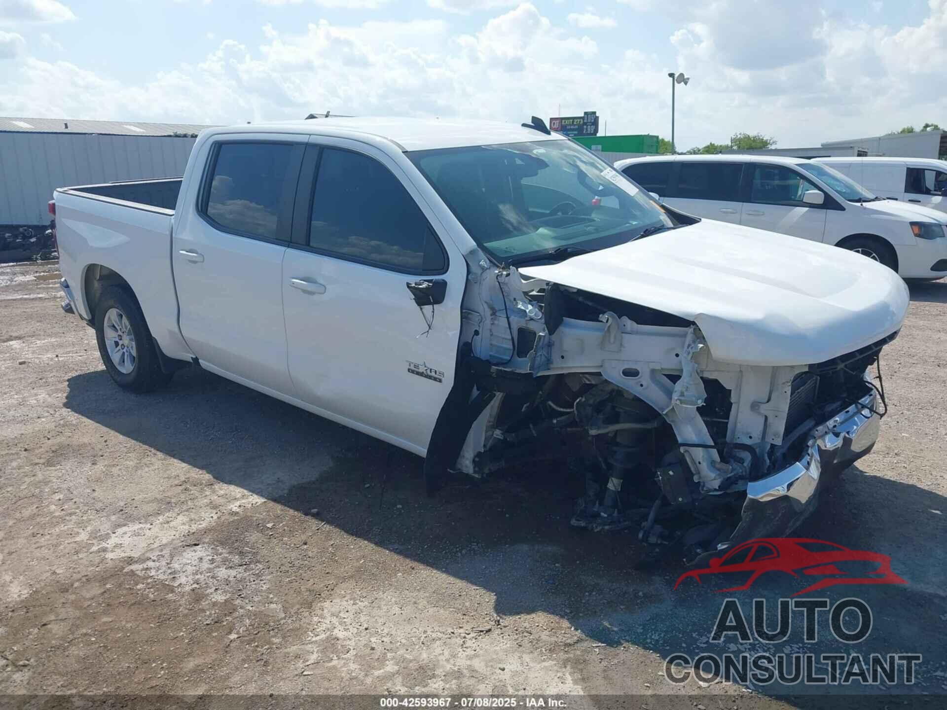 CHEVROLET SILVERADO 1500 2020 - 3GCPWCEK6LG390434