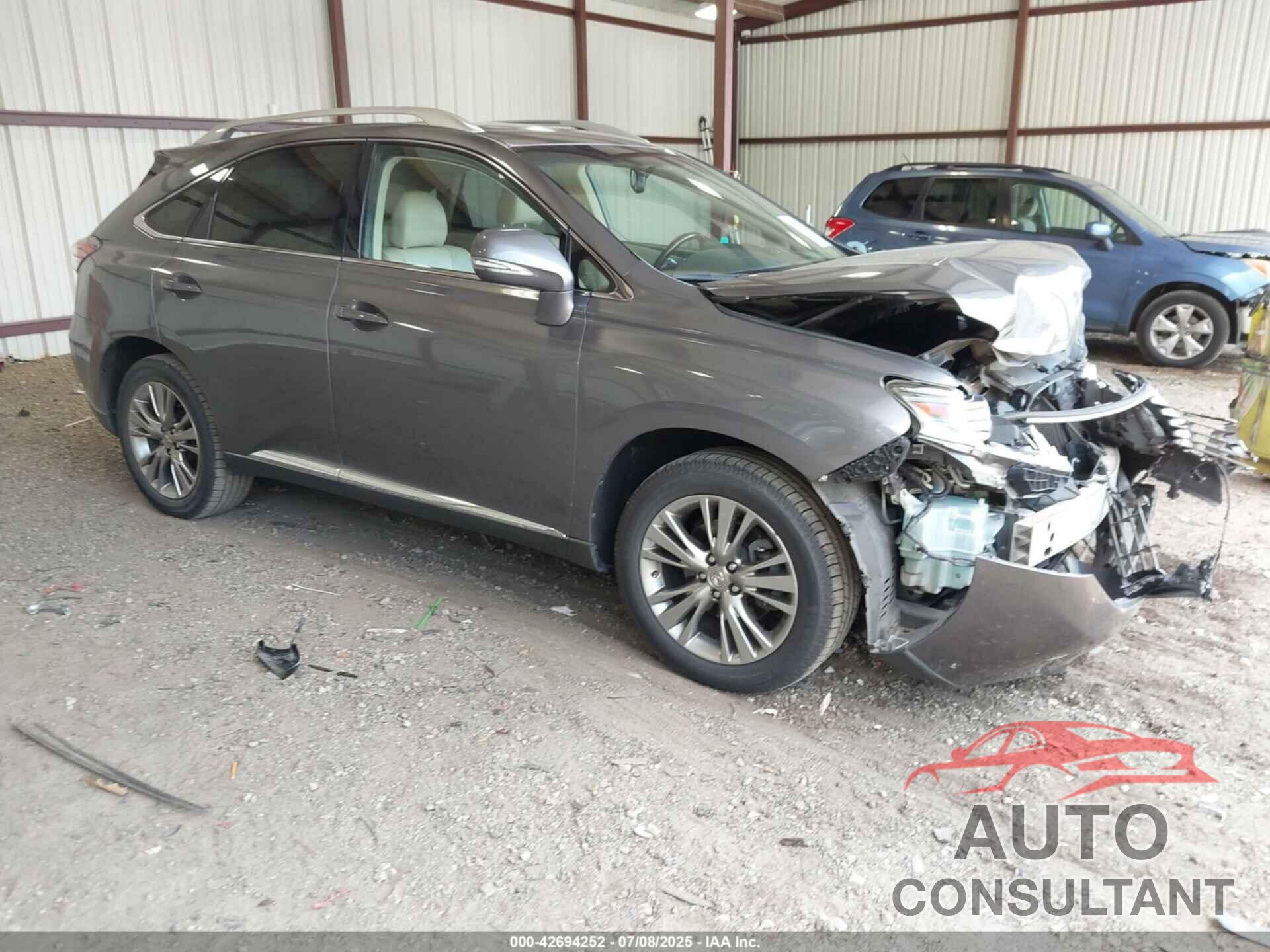 LEXUS RX 350 2014 - JTJZK1BA8E2418859