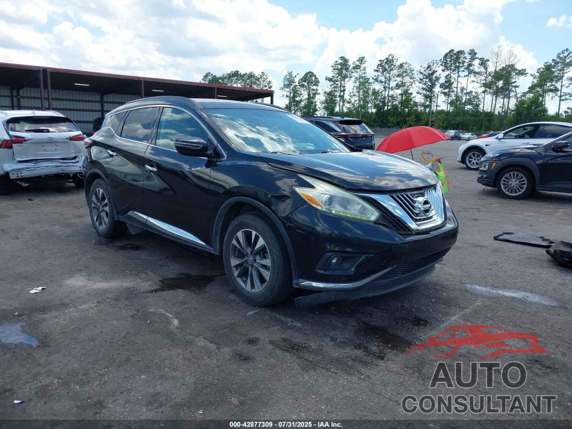 NISSAN MURANO 2016 - 5N1AZ2MG9GN112494