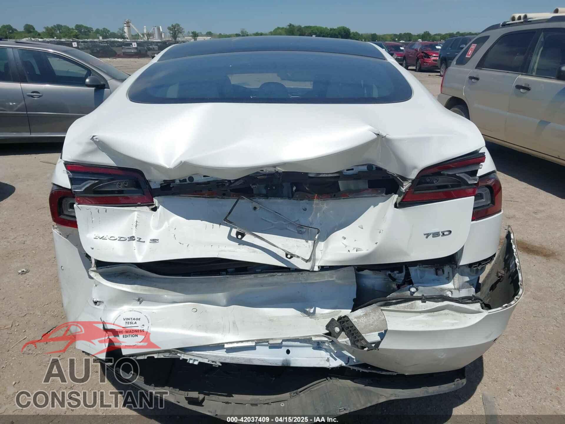 TESLA MODEL S 2017 - 5YJSA1E20HF232570