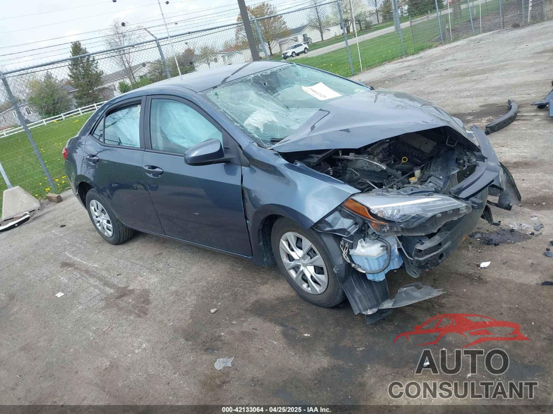 TOYOTA COROLLA 2017 - 2T1BURHE5HC755406