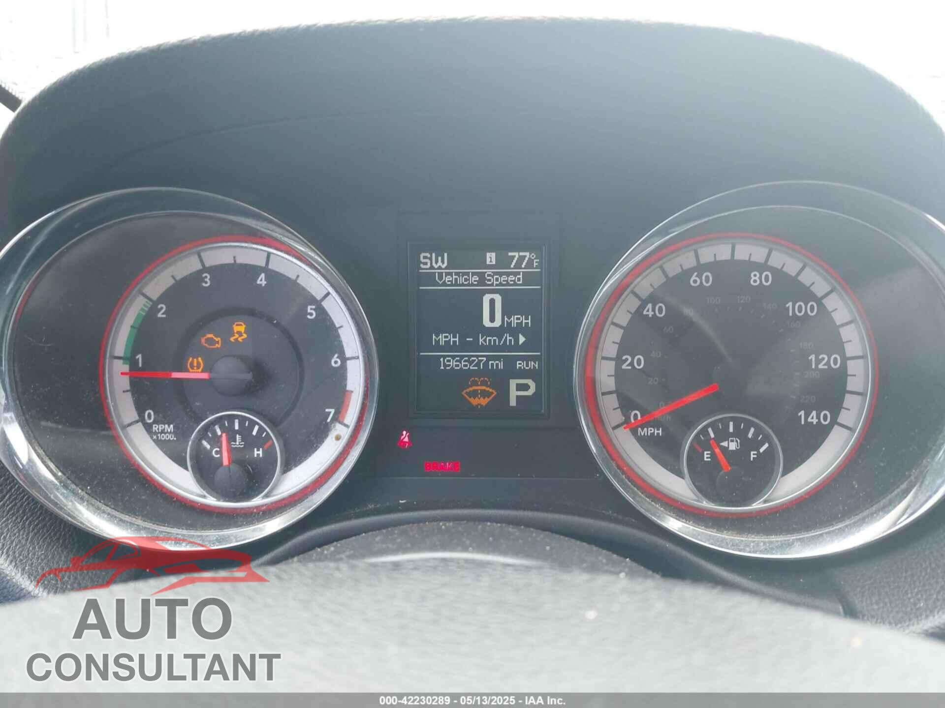 DODGE DURANGO 2011 - 1D4RE4GG2BC674819