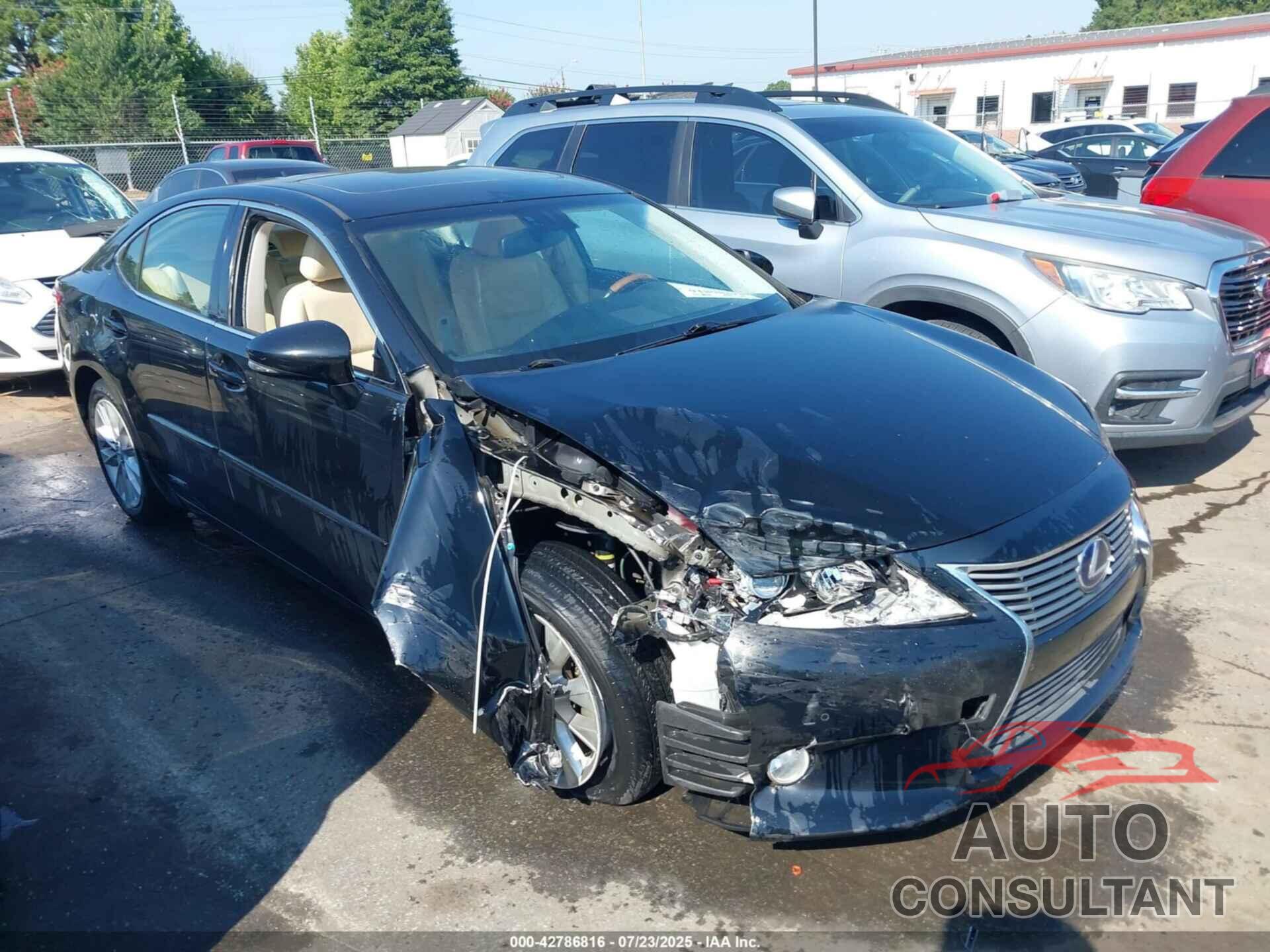 LEXUS ES 300H 2013 - JTHBW1GG9D2023351