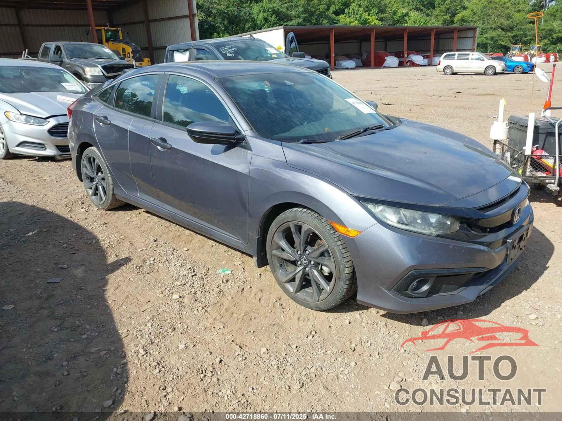 HONDA CIVIC 2020 - 19XFC2F80LE027561