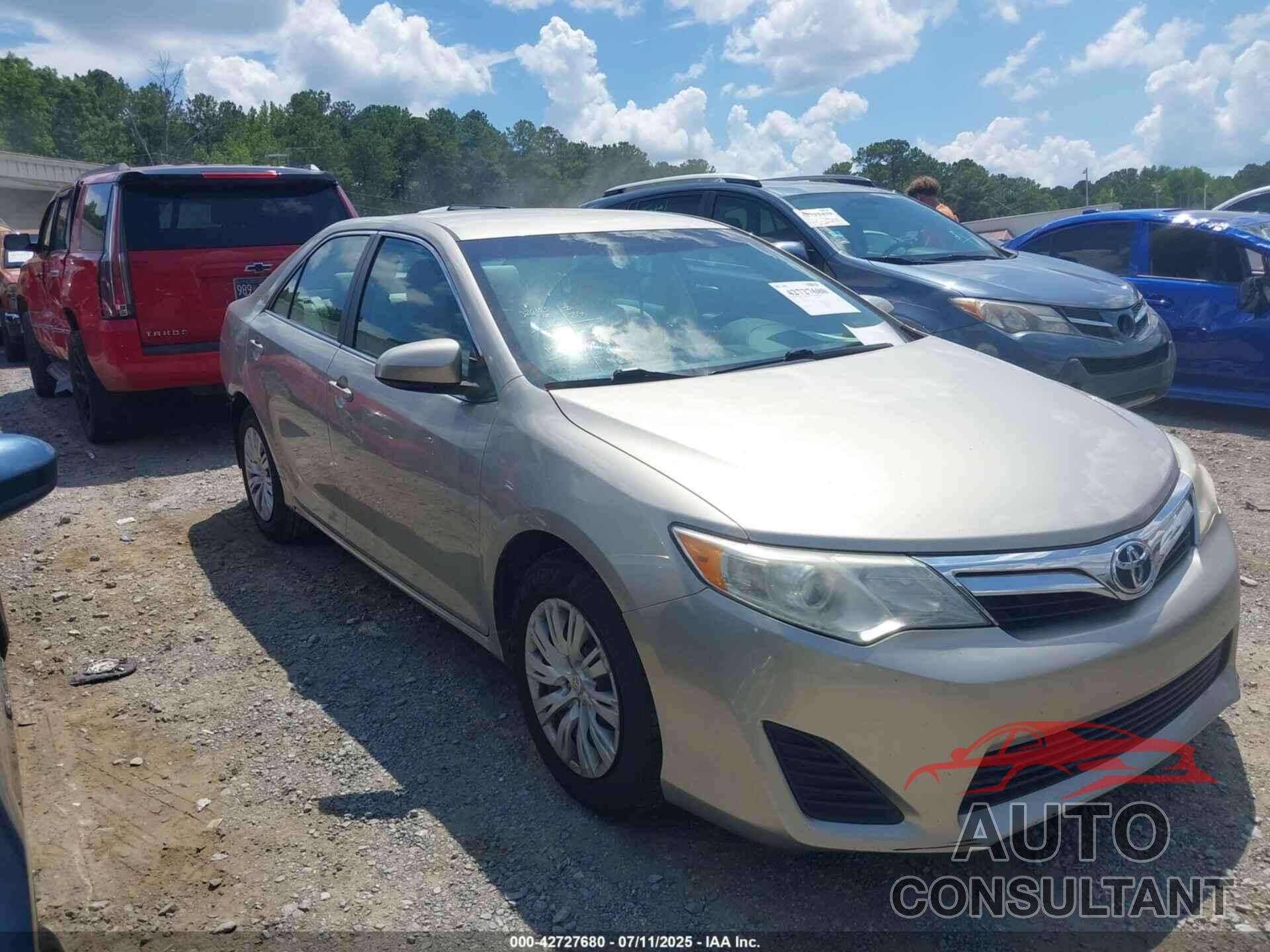 TOYOTA CAMRY 2013 - 4T1BF1FK2DU702224