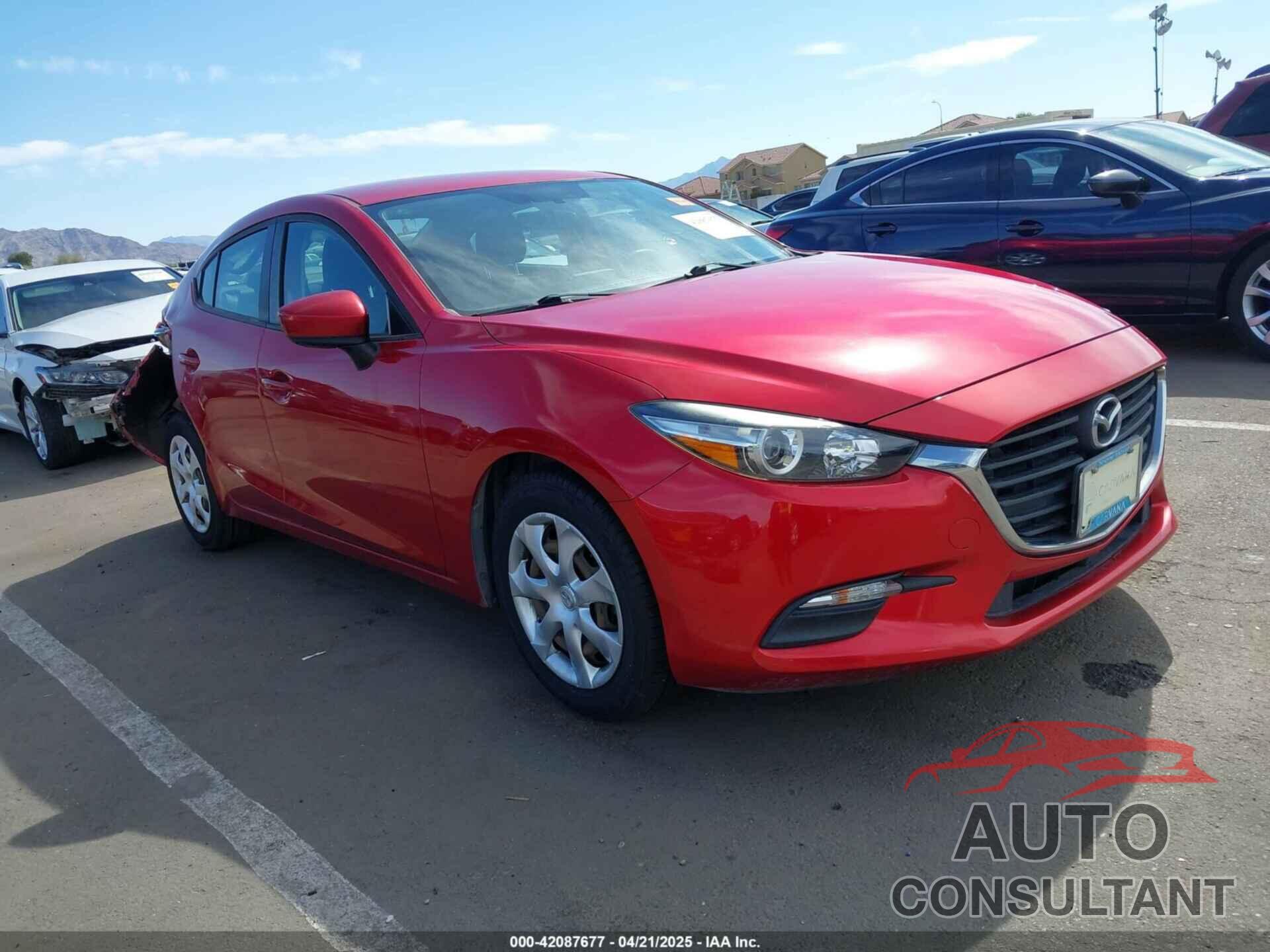 MAZDA MAZDA3 4-DOOR 2017 - 3MZBN1U74HM157723