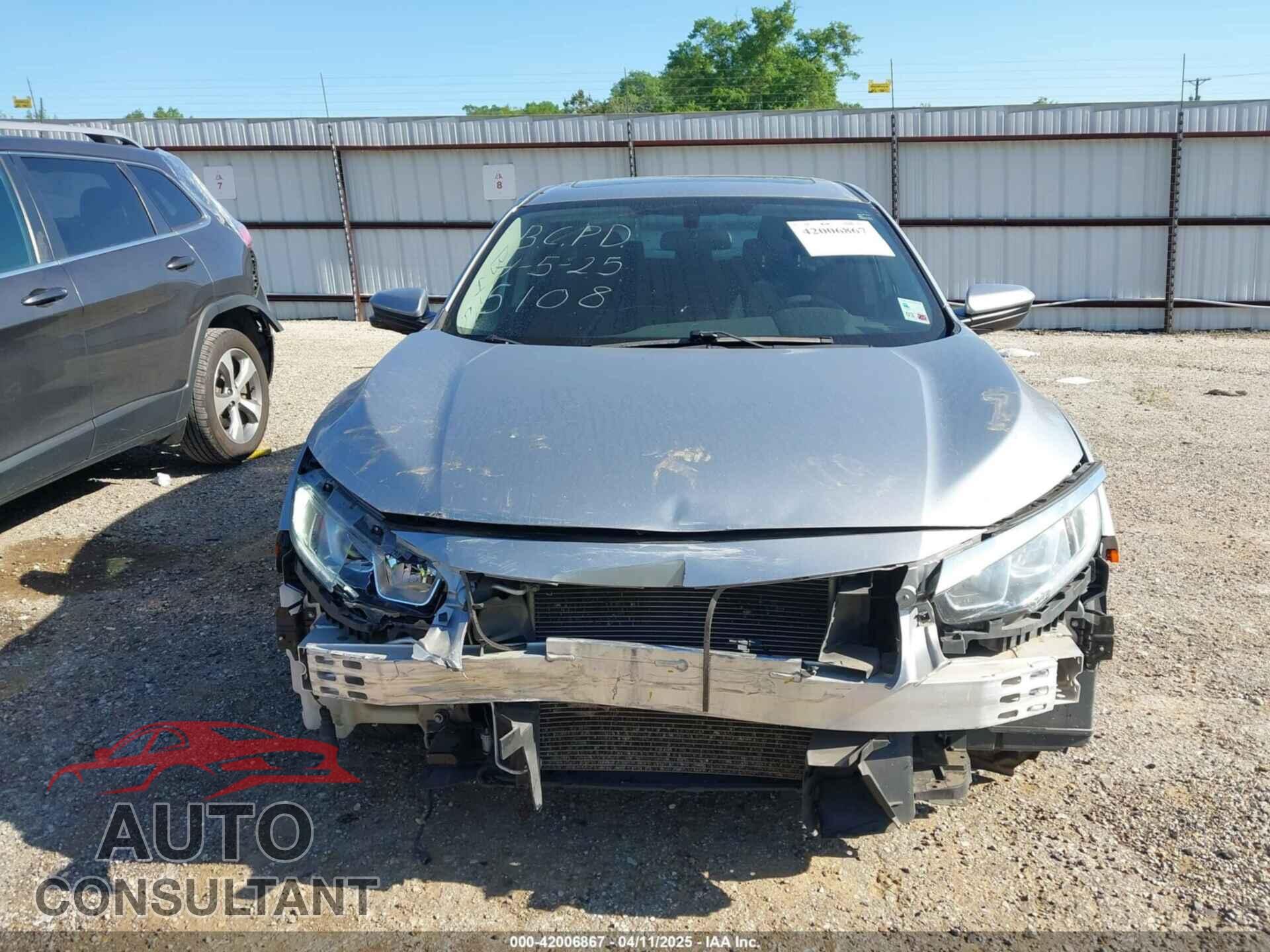 HONDA CIVIC 2016 - 19XFC2F76GE005108