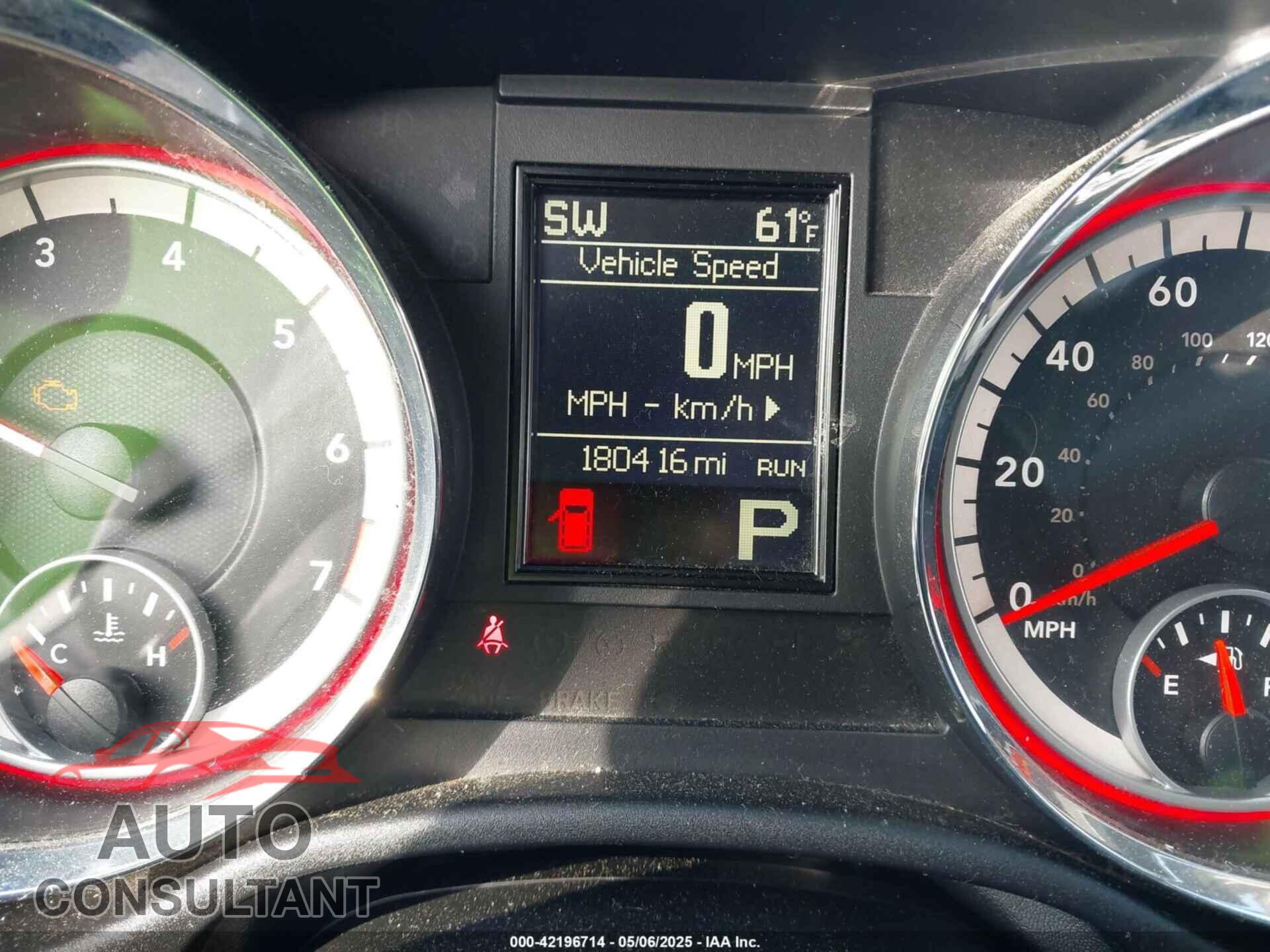 DODGE DURANGO 2012 - 1C4RDJDG5CC330860