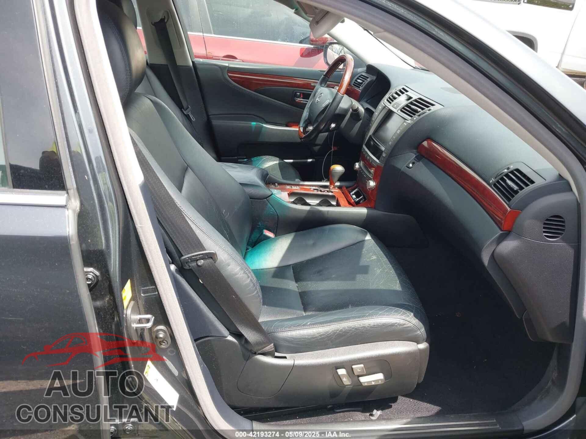 LEXUS LS 460 2011 - JTHBL5EF2B5106478