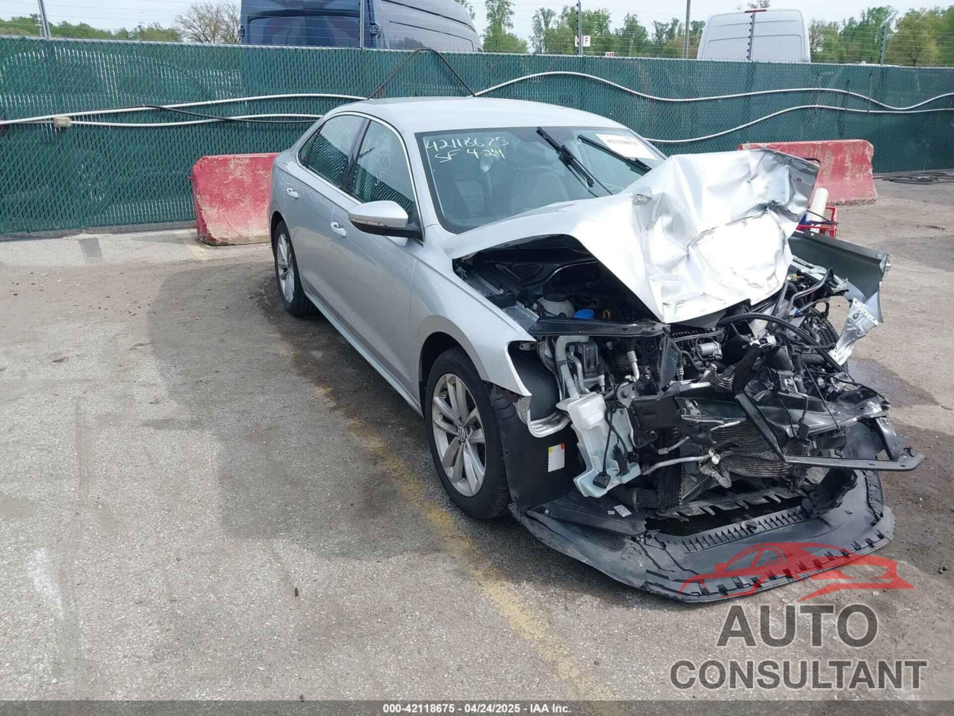 VOLKSWAGEN PASSAT 2020 - 1VWSA7A31LC027280