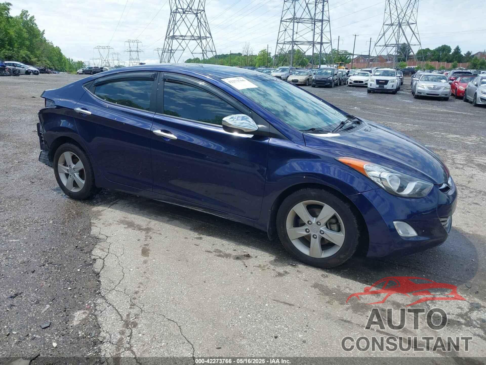 HYUNDAI ELANTRA 2013 - 5NPDH4AE2DH227159