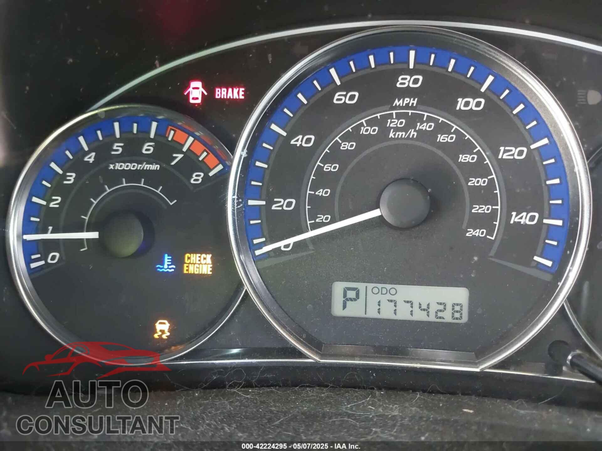 SUBARU FORESTER 2013 - JF2SHABC0DH414497