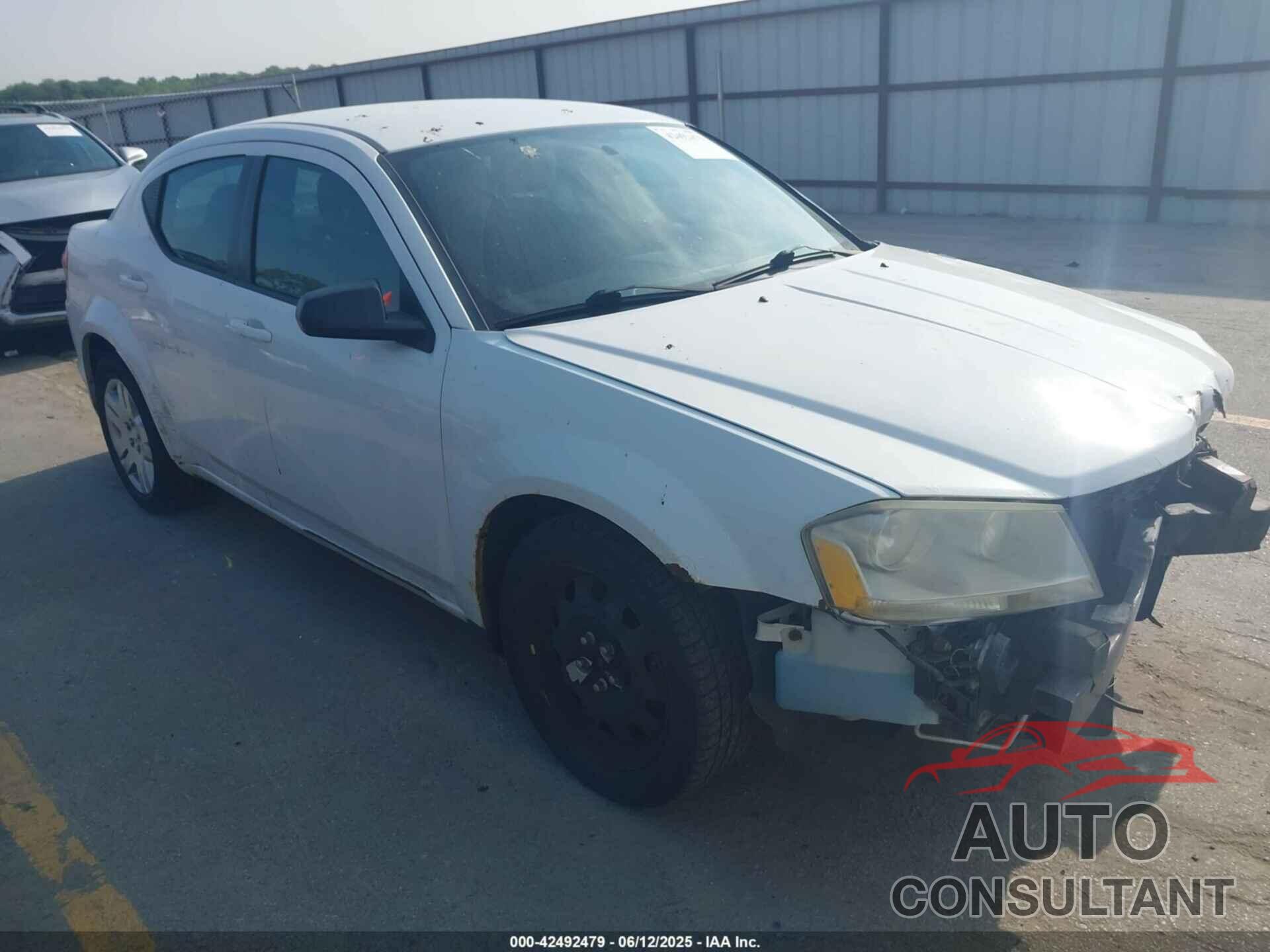 DODGE AVENGER 2012 - 1C3CDZAB5CN310341