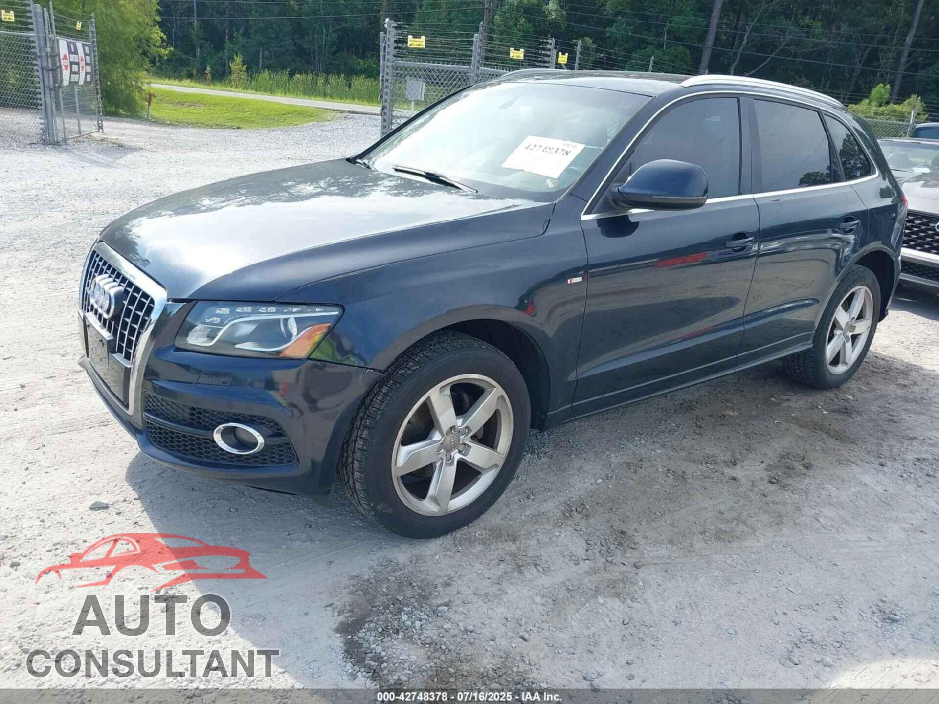 AUDI Q5 2012 - WA1DKAFP1CA013175