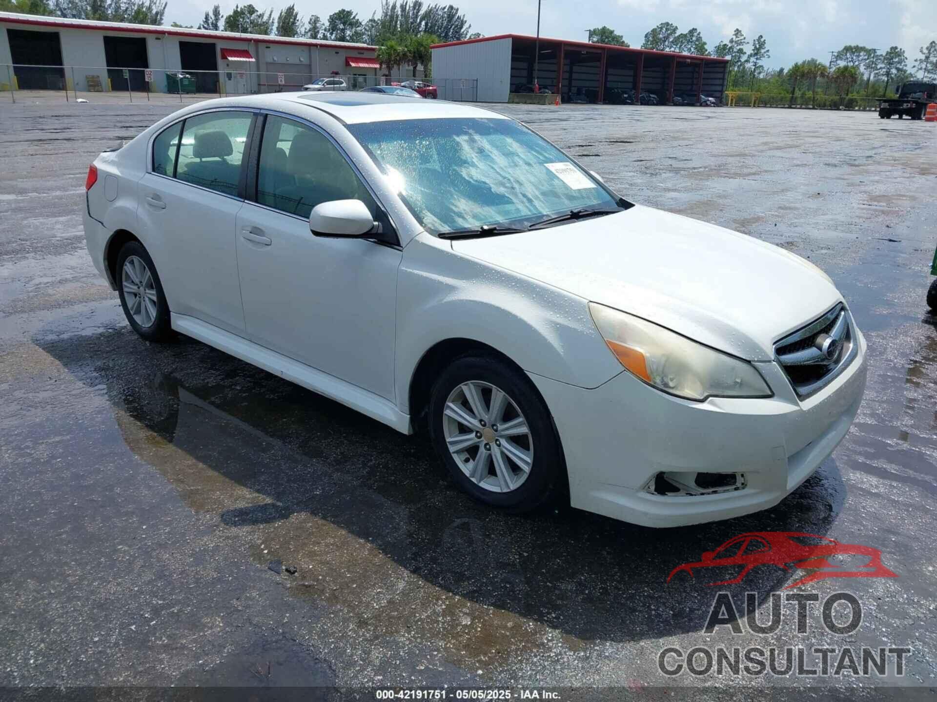 SUBARU LEGACY 2011 - 4S3BMBG64B3240656