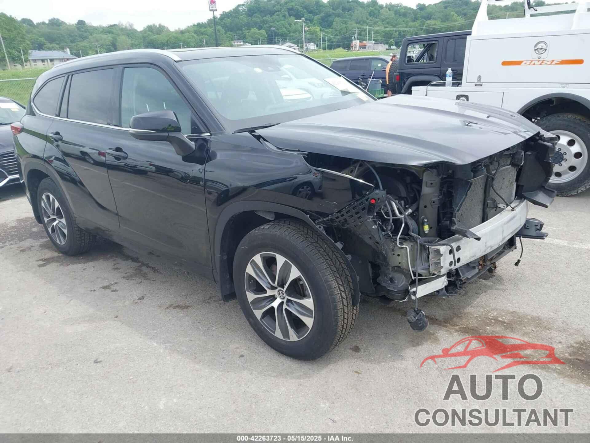 TOYOTA HIGHLANDER 2021 - 5TDGZRBH5MS160549