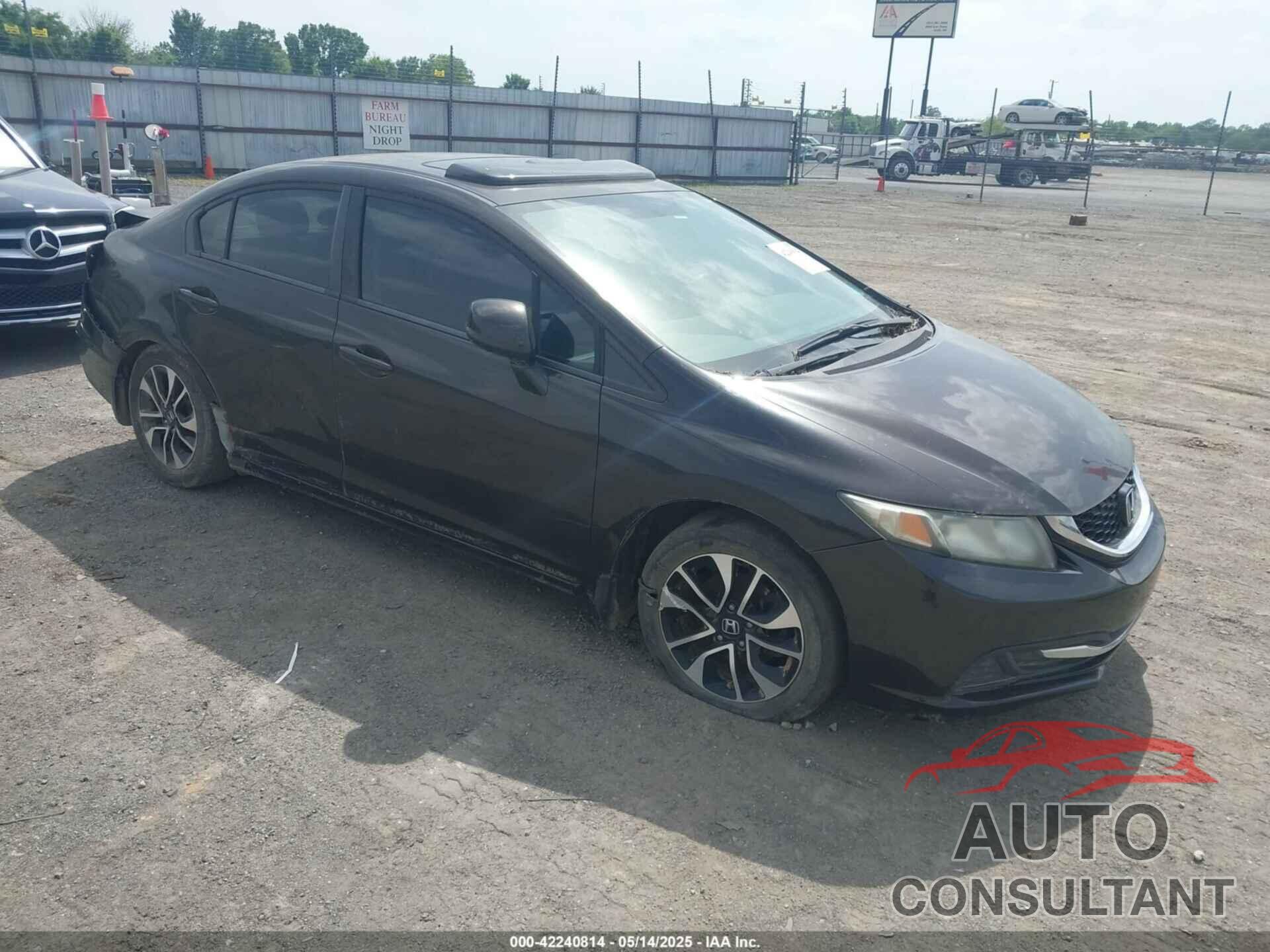 HONDA CIVIC 2013 - 2HGFB2F83DH517972