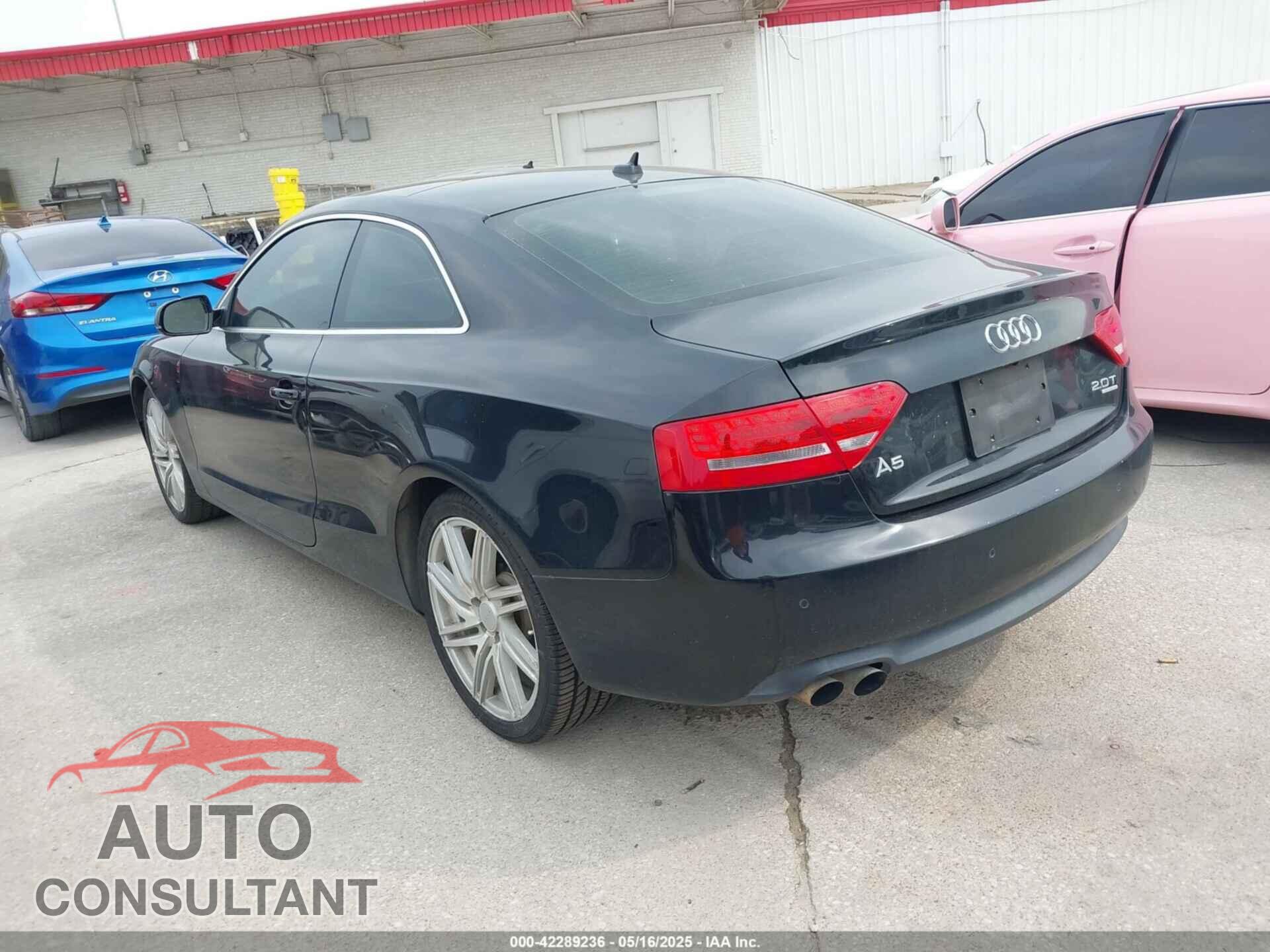 AUDI A5 2012 - WAULFAFR0CA014435