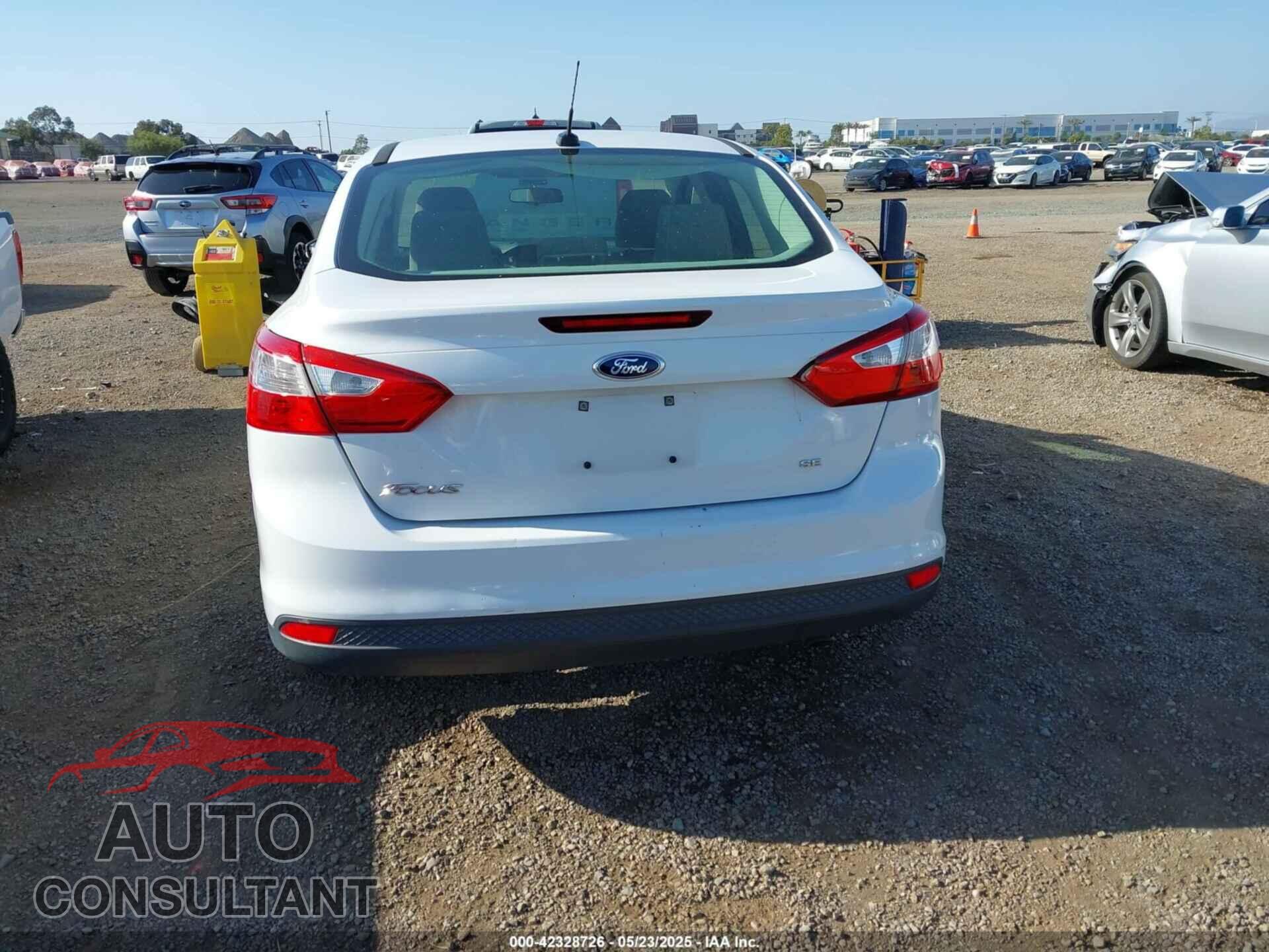 FORD FOCUS 2013 - 1FADP3F21DL116700