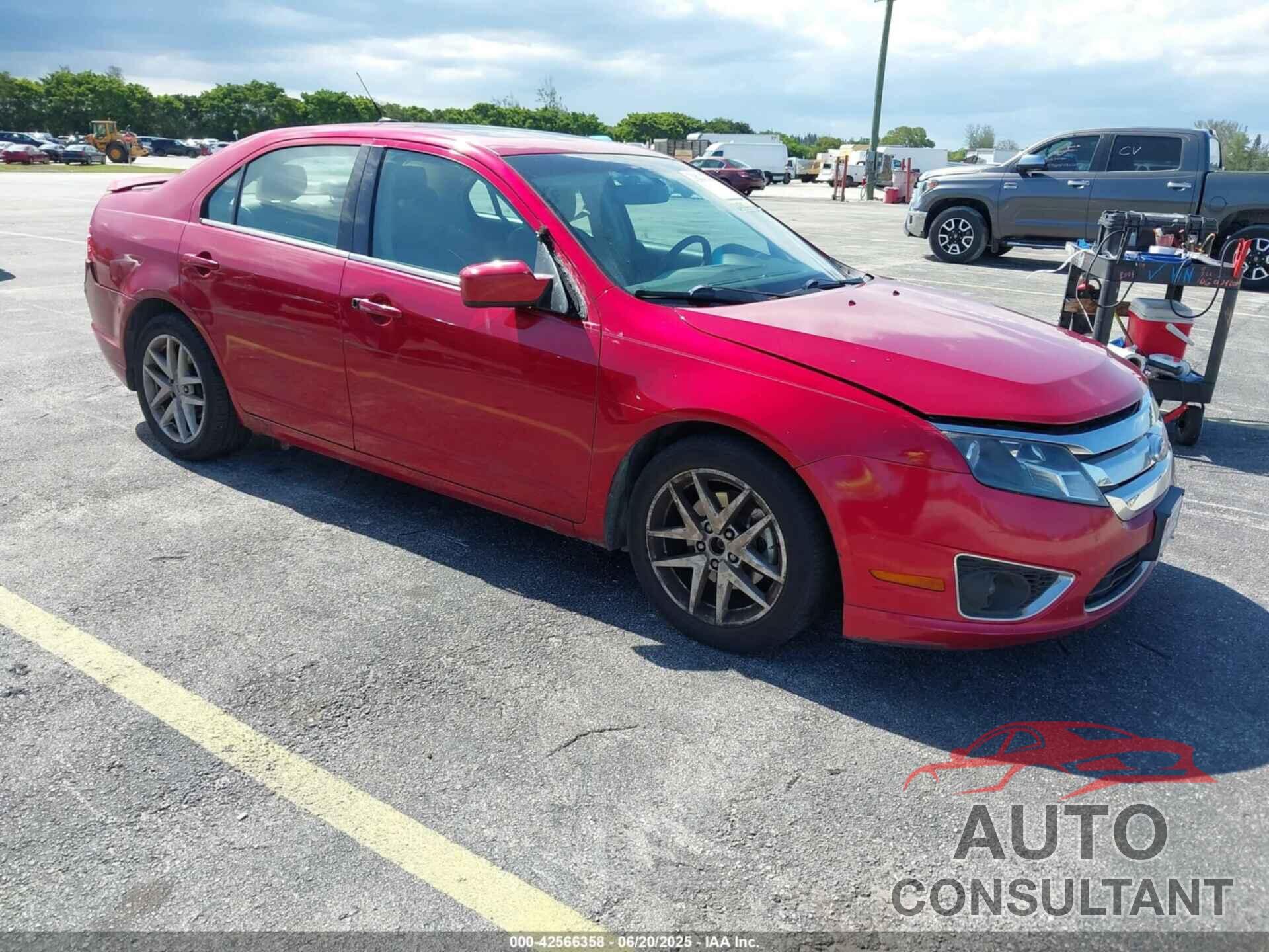 FORD FUSION 2012 - 3FAHP0JA0CR255649